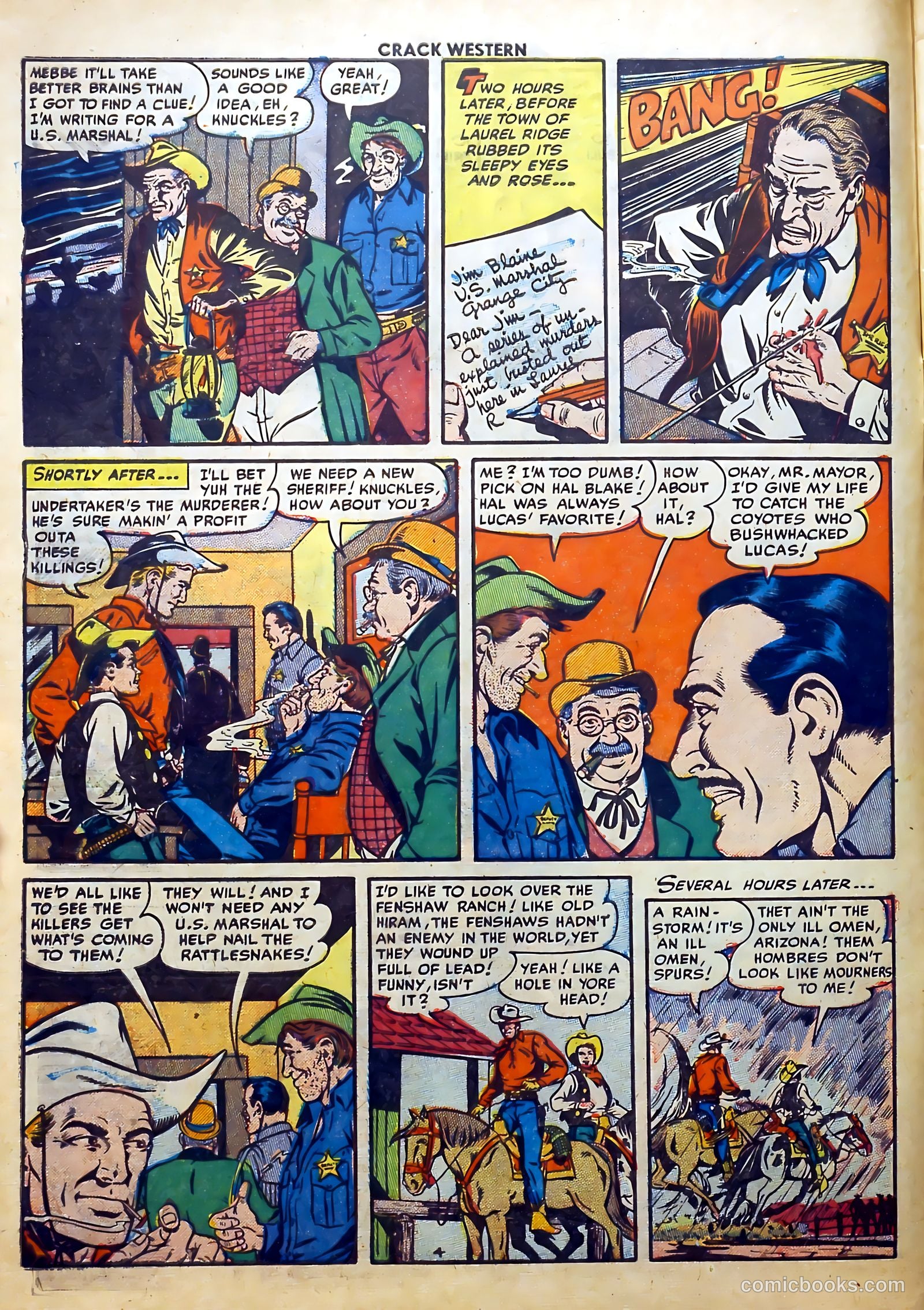 Crack Western #78 (1952) — page 6 of 36