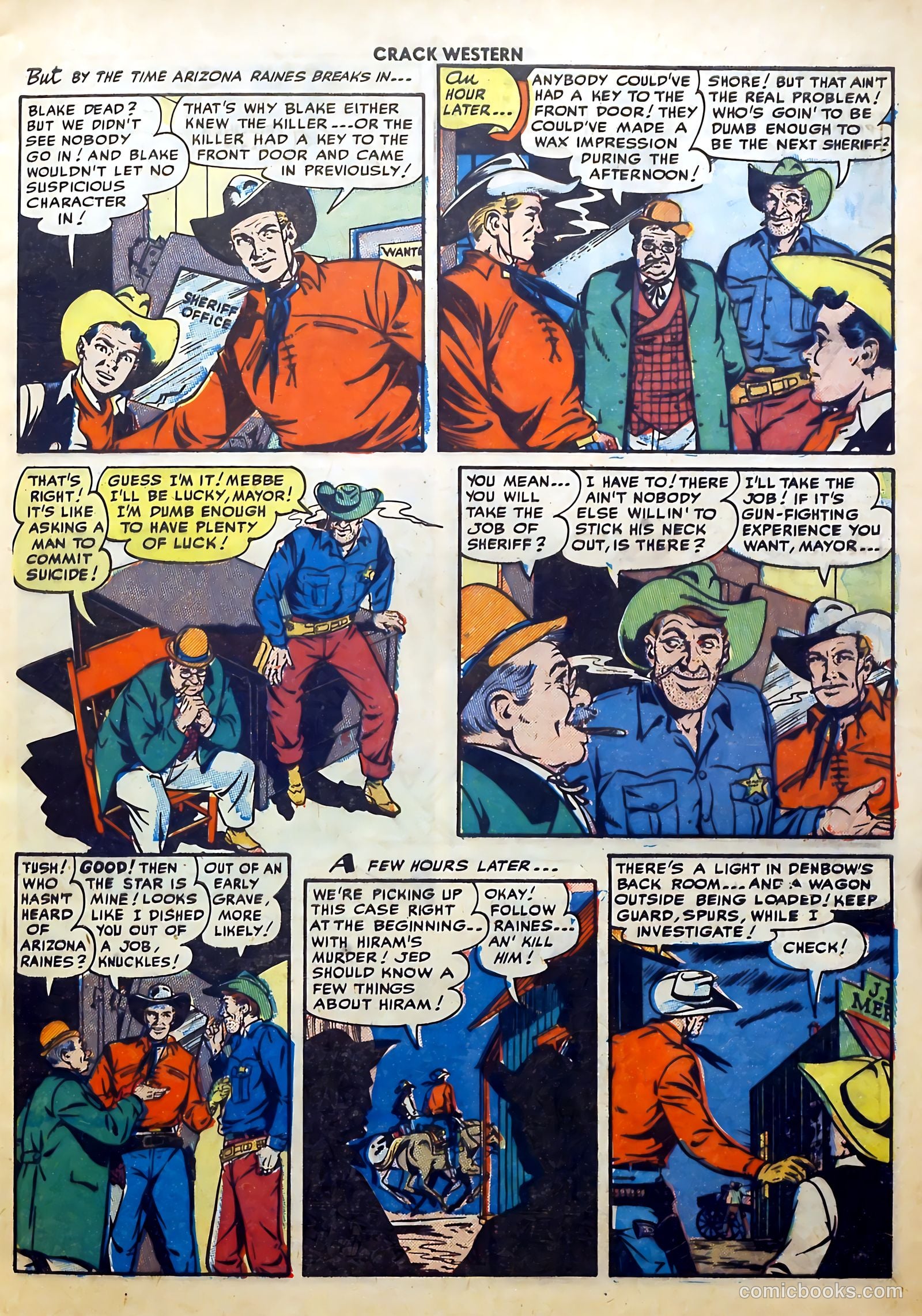 Crack Western #78 (1952) — page 9 of 36