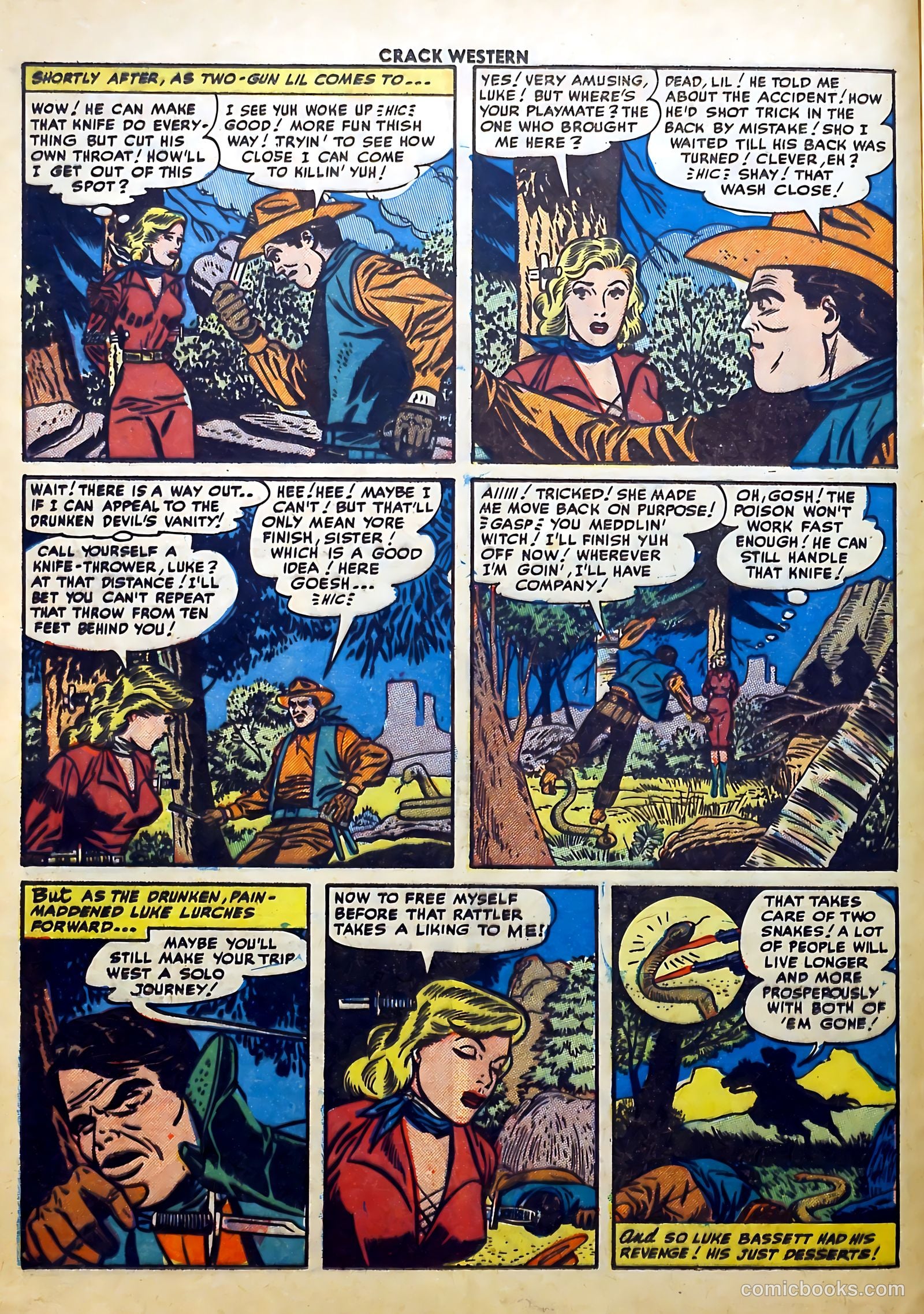 Crack Western #78 (1952) — page 16 of 36