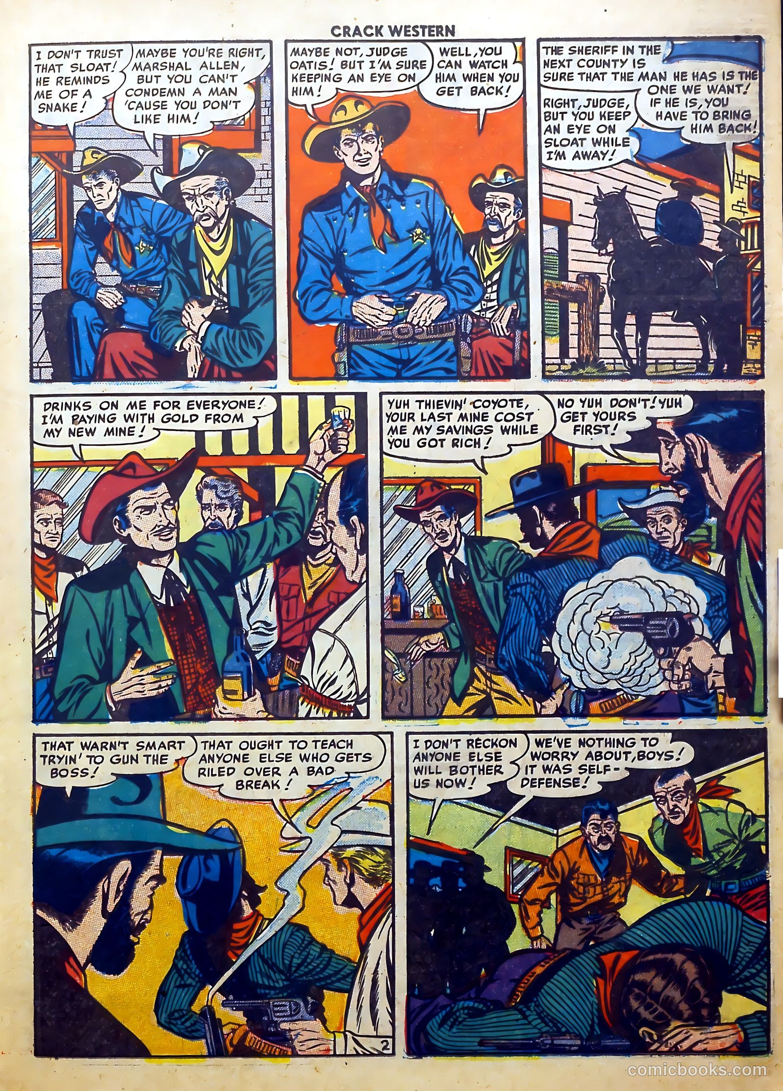 Crack Western #78 (1952) — page 19 of 36