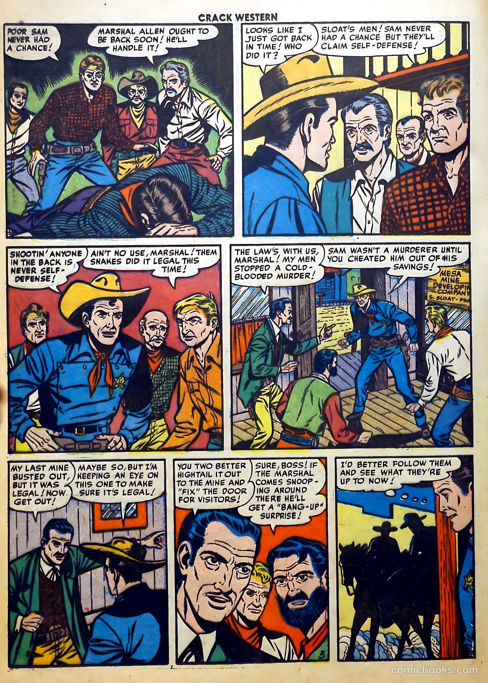 Crack Western #78 (1952) — page 20 of 36
