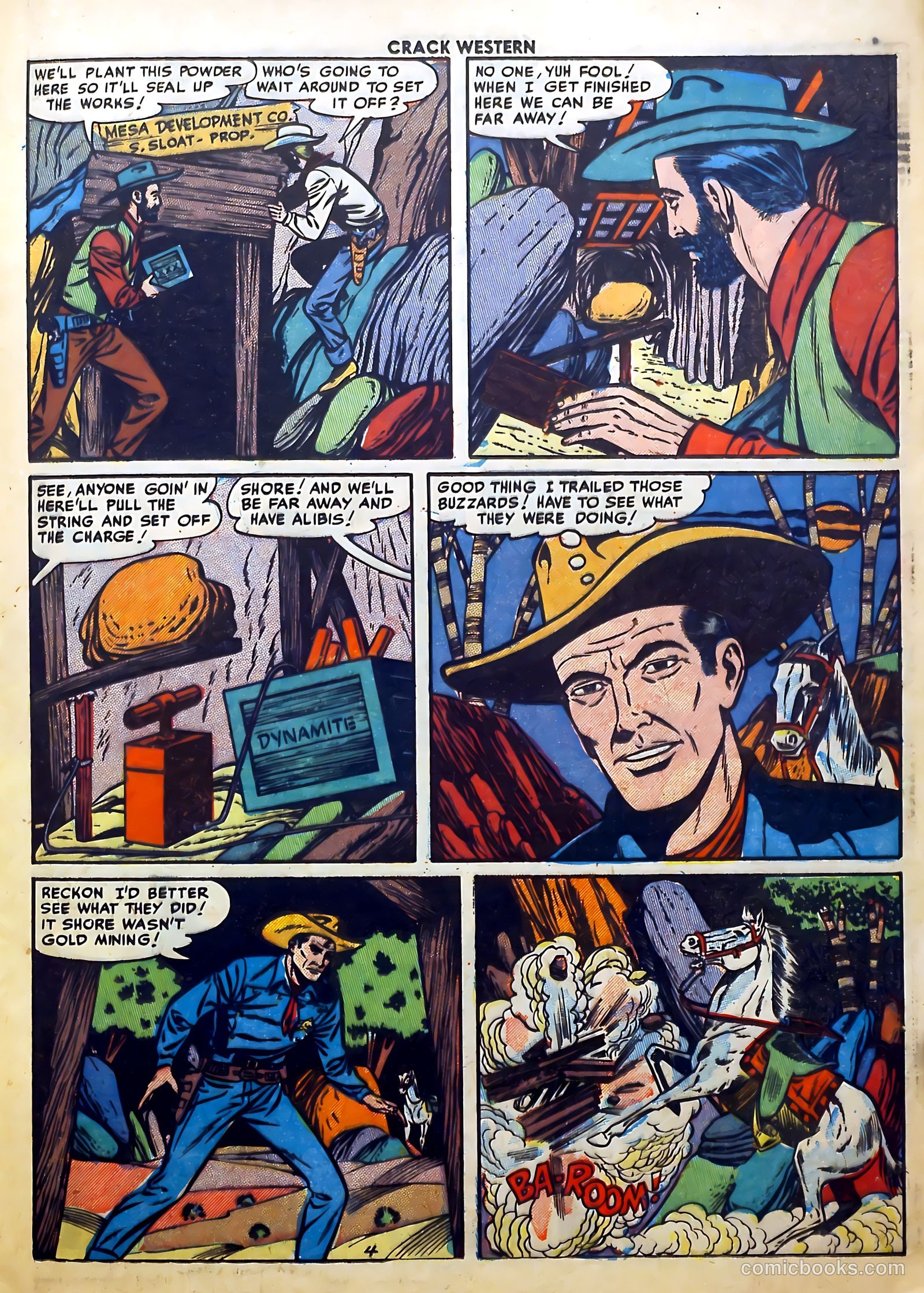 Crack Western #78 (1952) — page 21 of 36