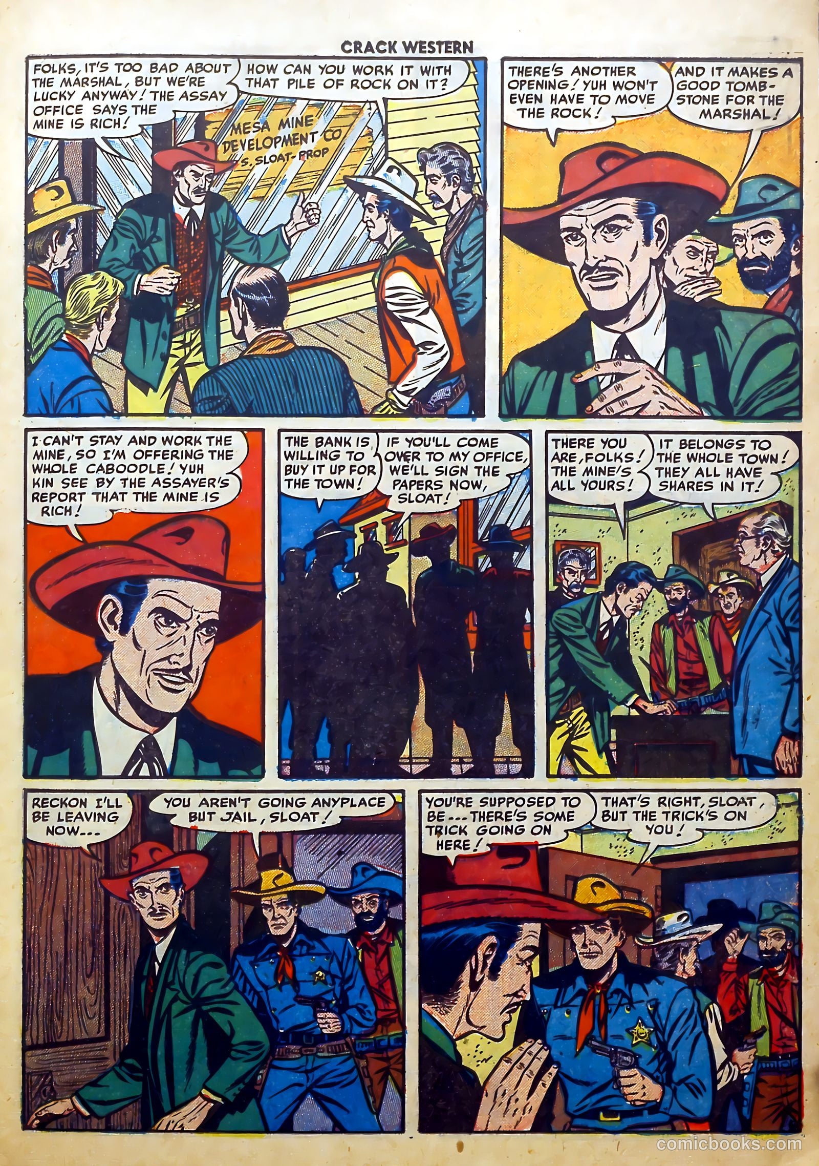 Crack Western #78 (1952) — page 23 of 36
