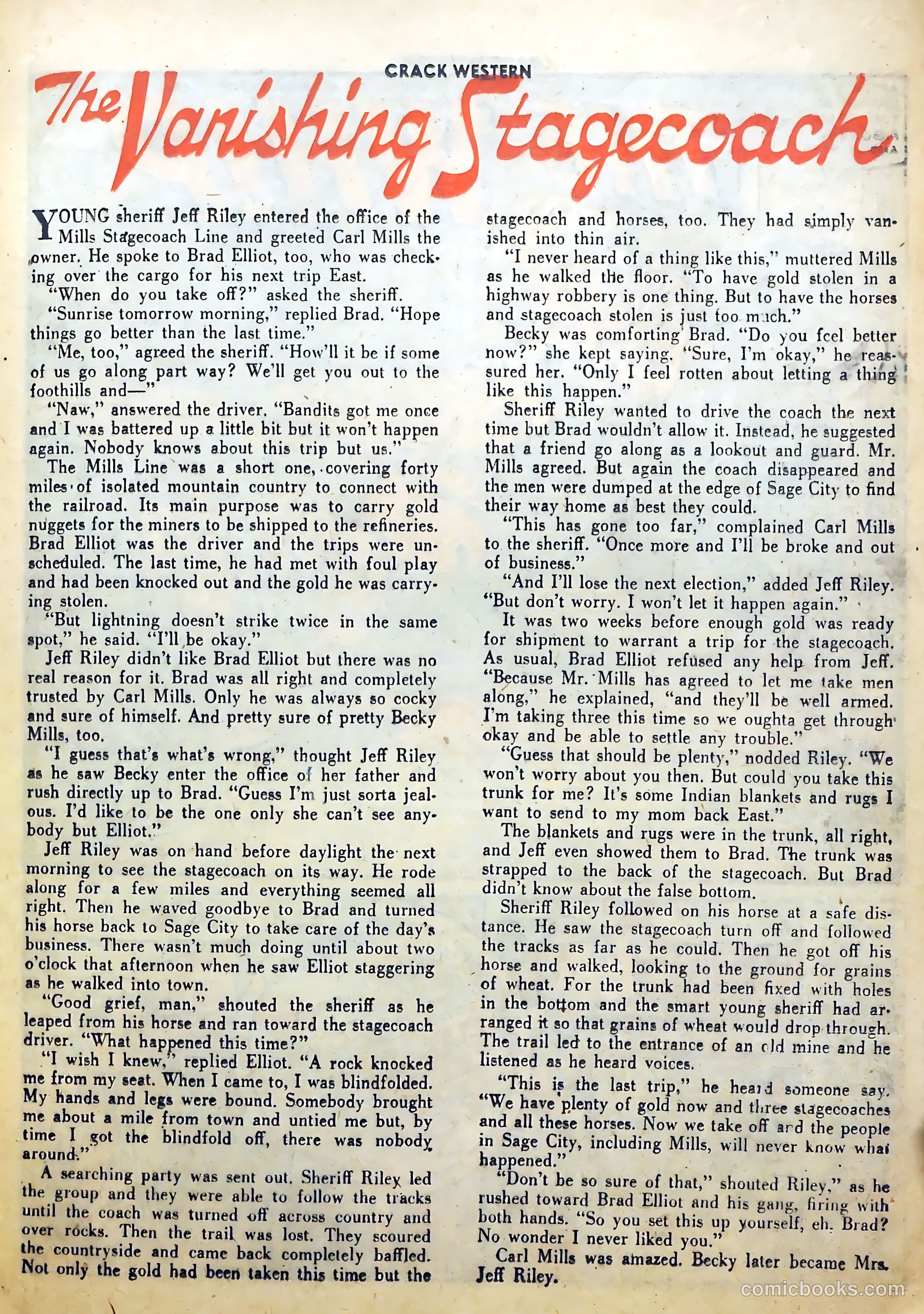 Crack Western #78 (1952) — page 25 of 36