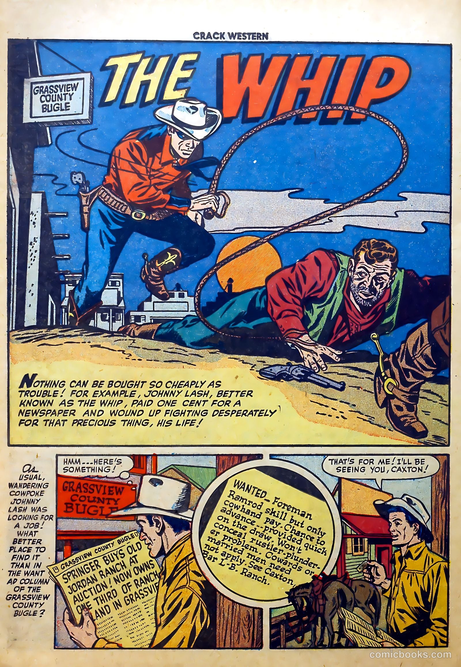 Crack Western #78 (1952) — page 26 of 36