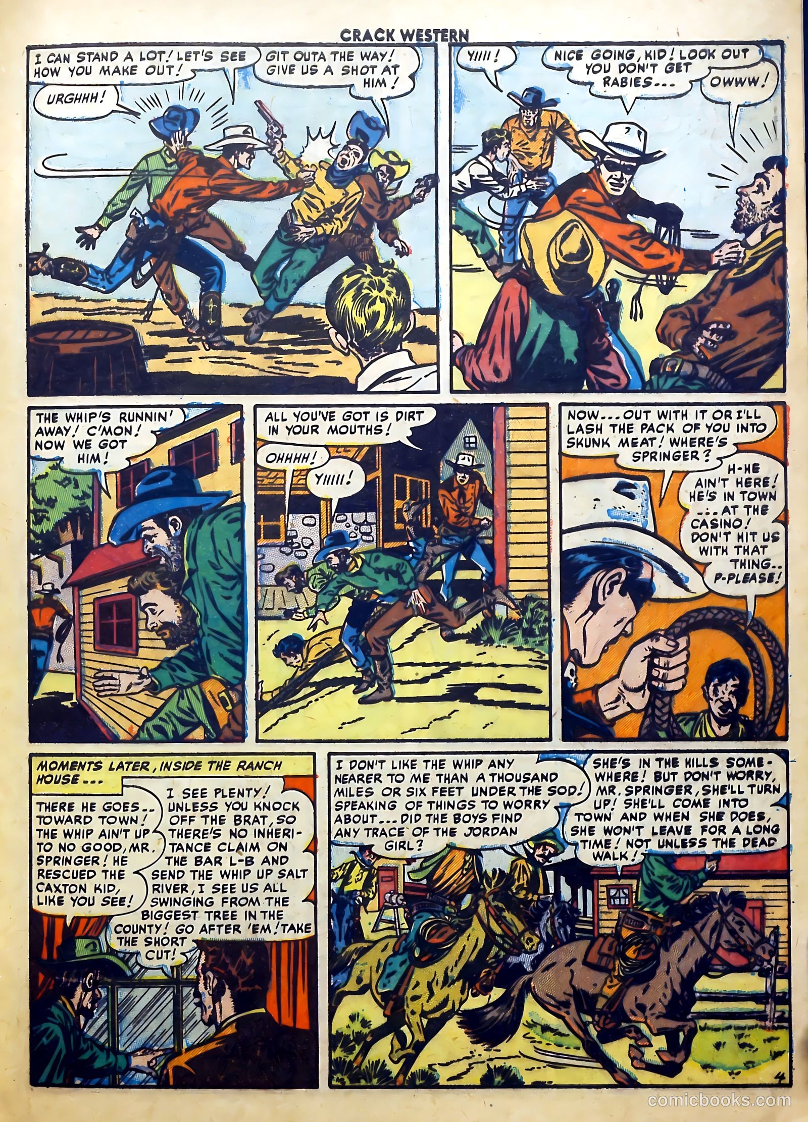 Crack Western #78 (1952) — page 29 of 36