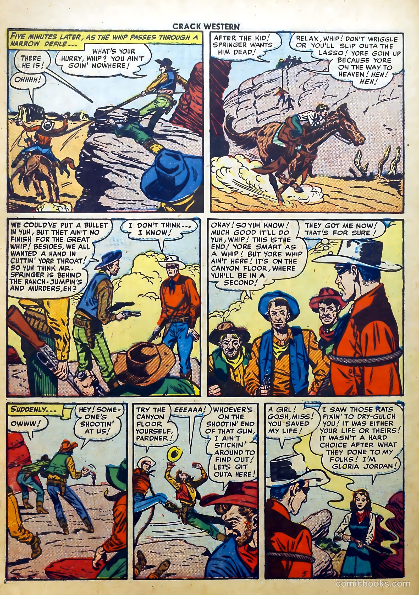 Crack Western #78 (1952) — page 30 of 36