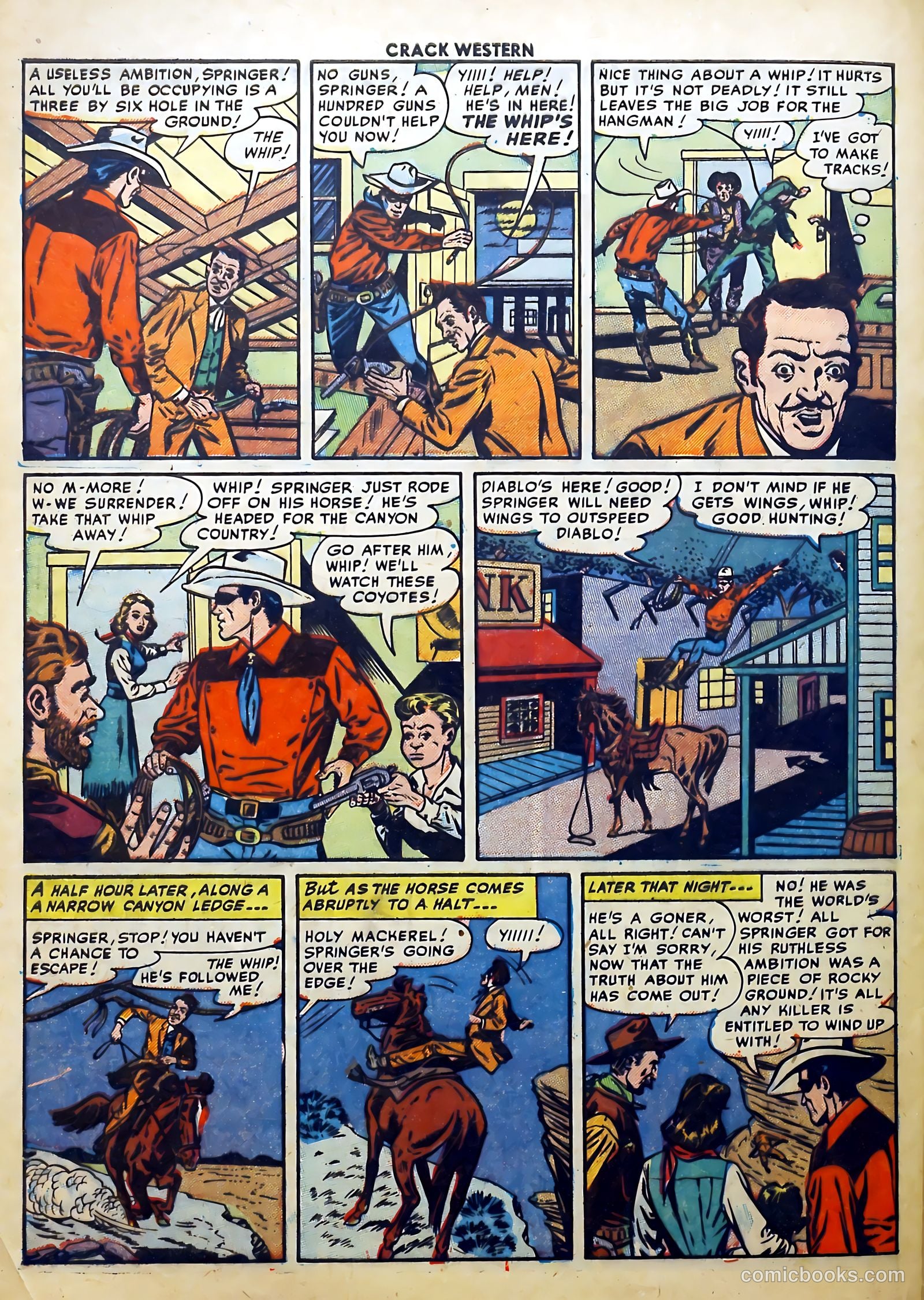 Crack Western #78 (1952) — page 32 of 36