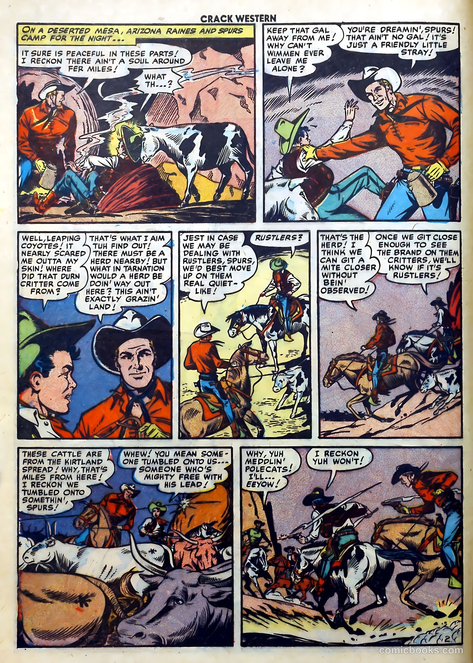 Crack Western #79 (1952) — page 4 of 37