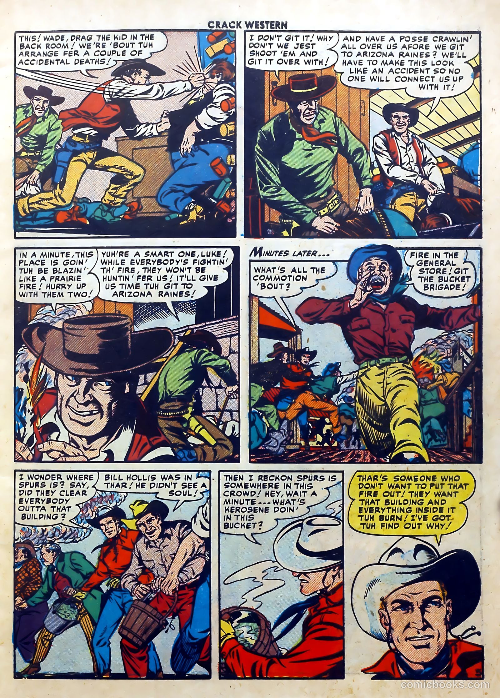 Crack Western #79 (1952) — page 7 of 37