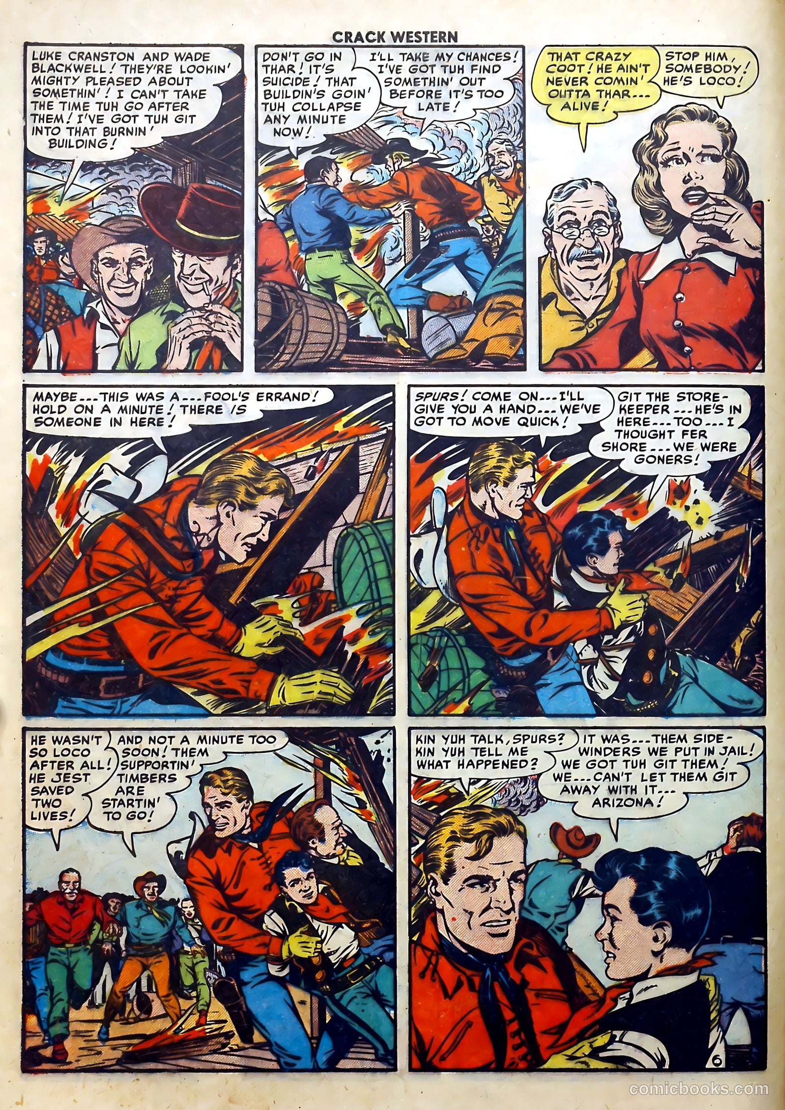 Crack Western #79 (1952) — page 8 of 37