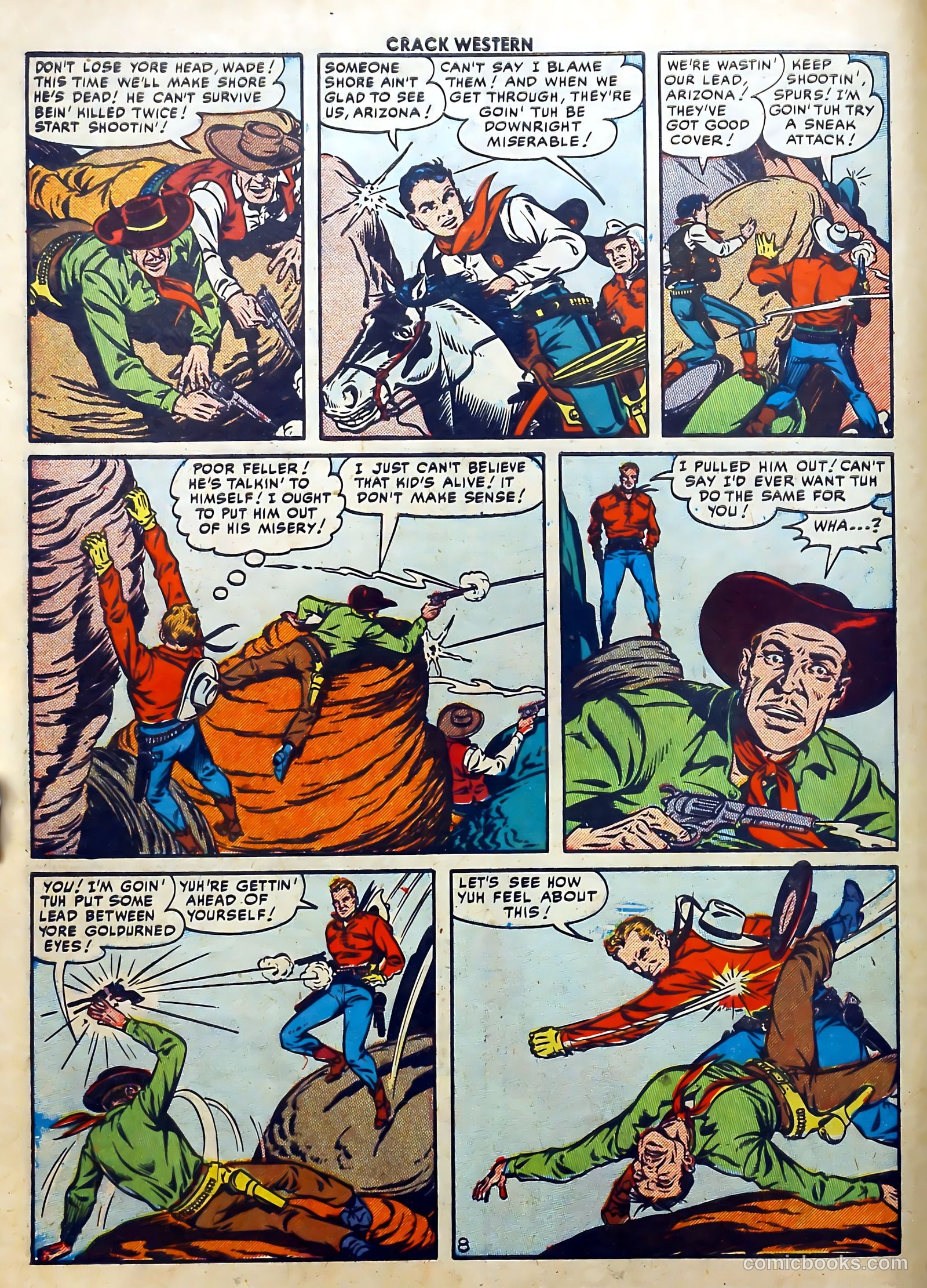 Crack Western #79 (1952) — page 10 of 37
