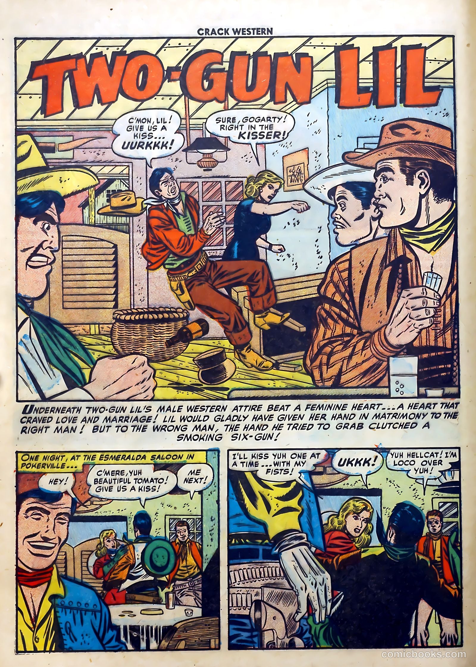 Crack Western #79 (1952) — page 12 of 37
