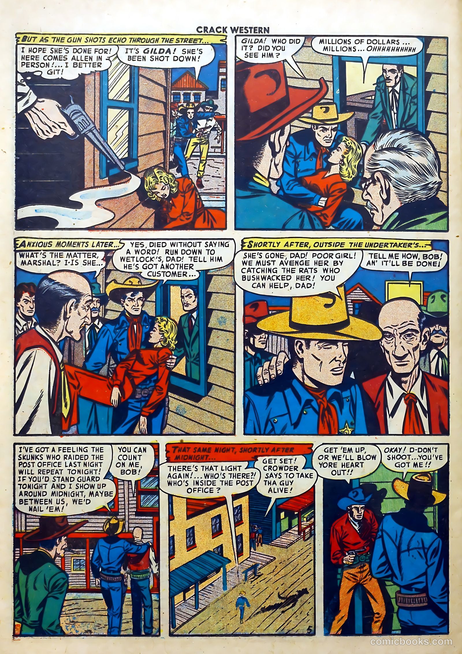 Crack Western #79 (1952) — page 22 of 37
