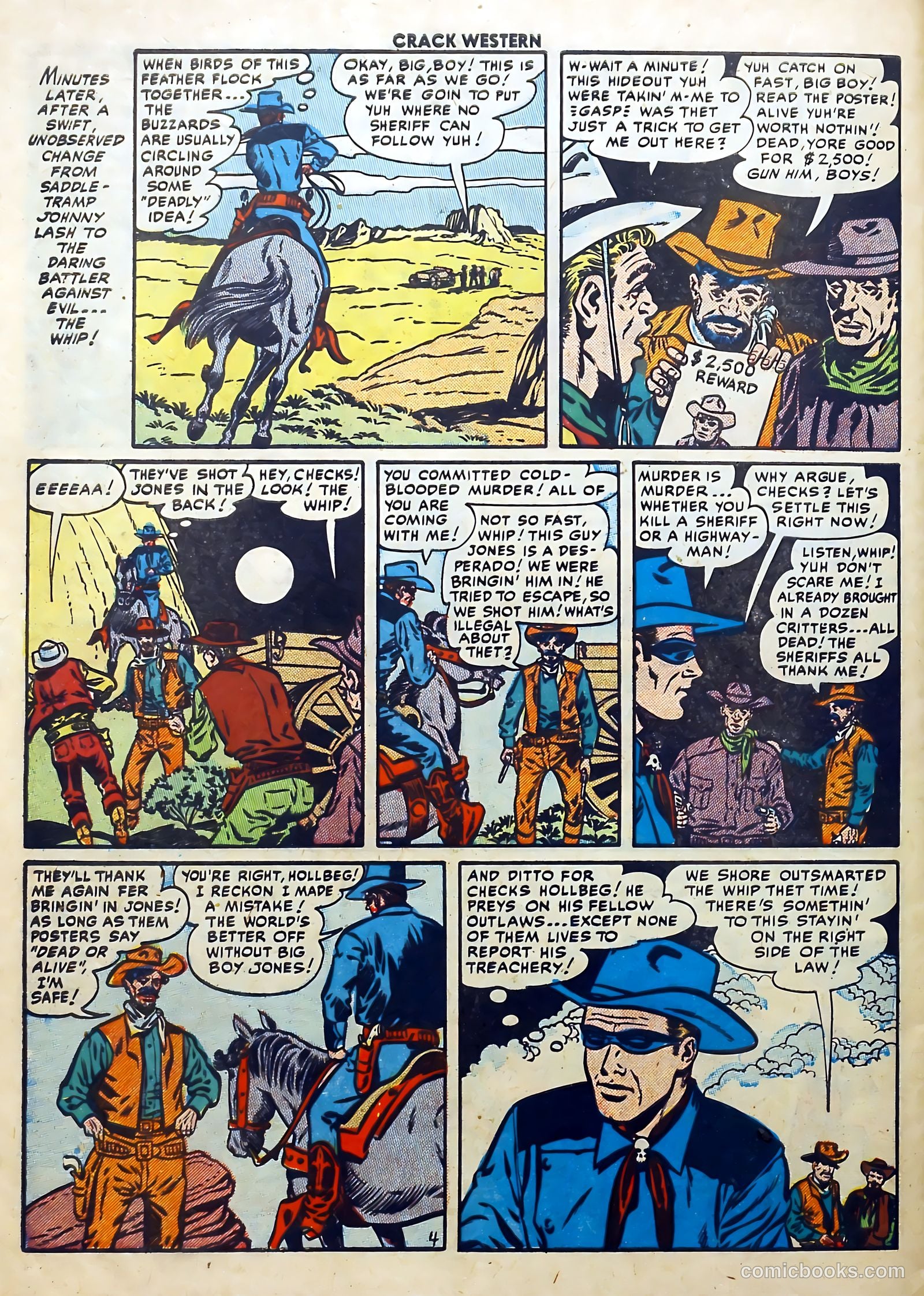 Crack Western #79 (1952) — page 30 of 37