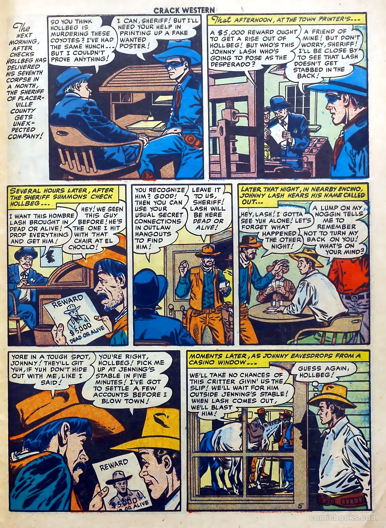 Crack Western #79 (1952) — page 31 of 37