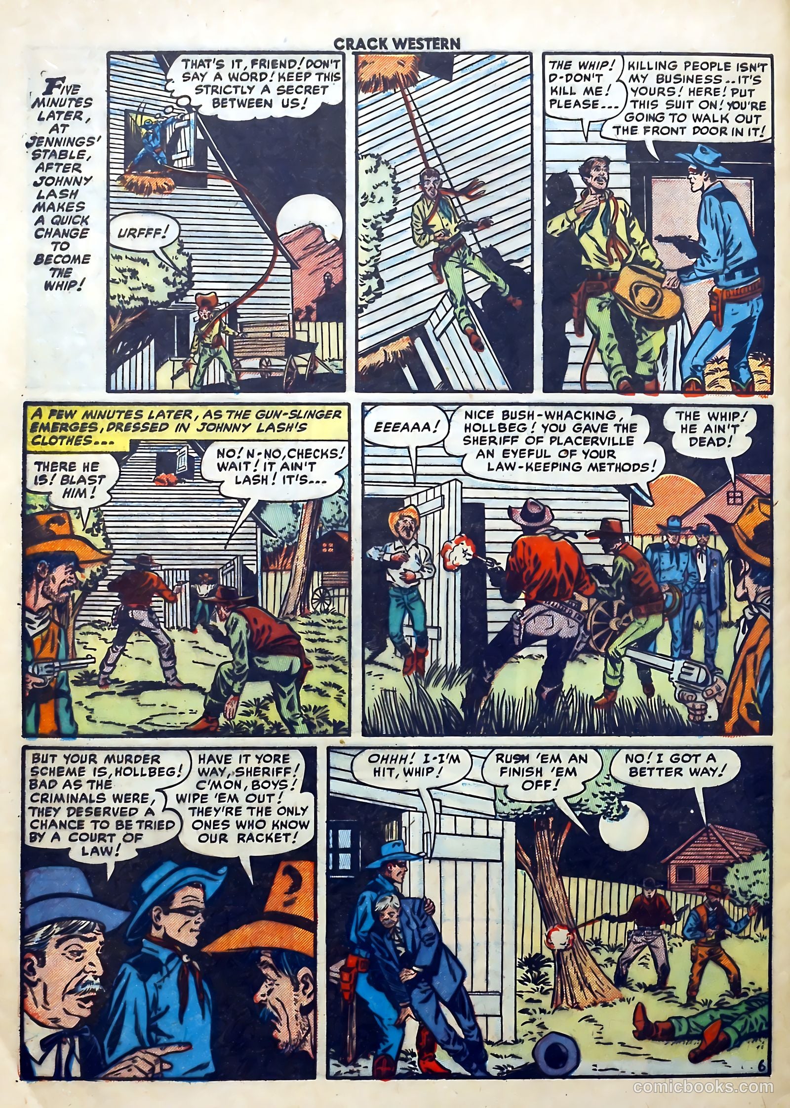 Crack Western #79 (1952) — page 32 of 37