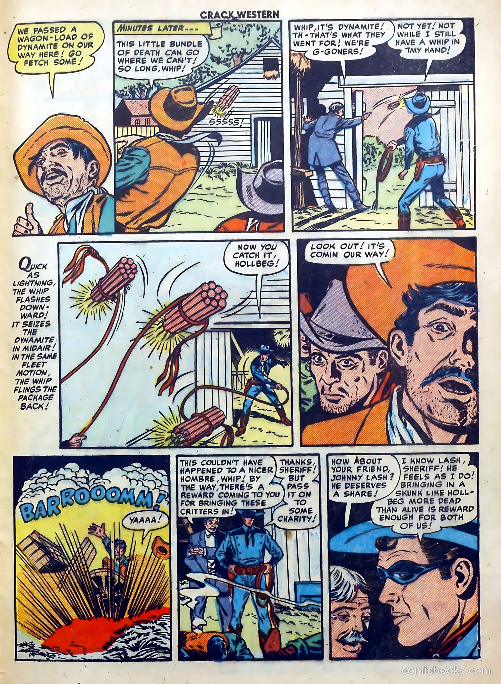Crack Western #79 (1952) — page 33 of 37