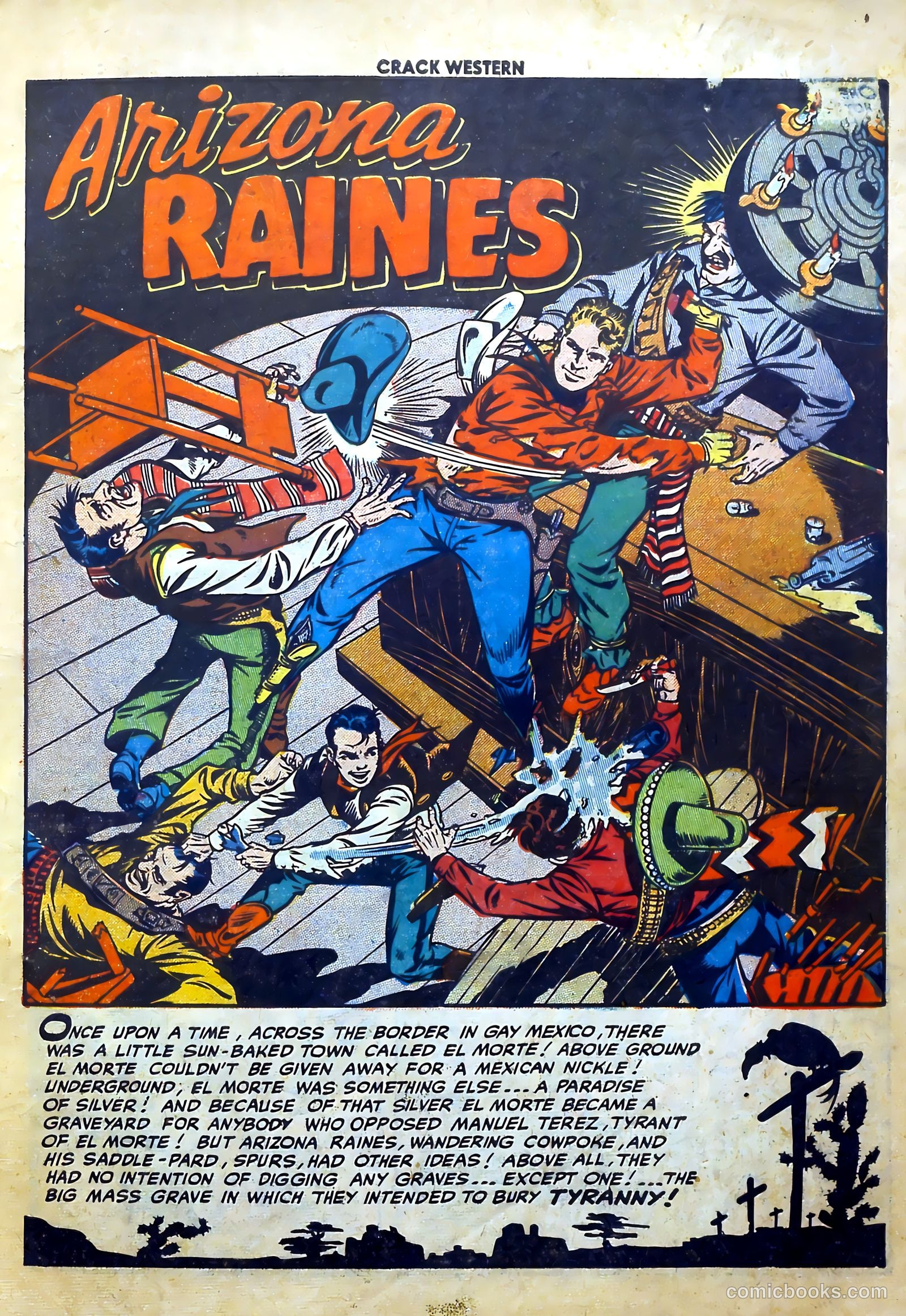 Crack Western #80 (1952) — page 3 of 37