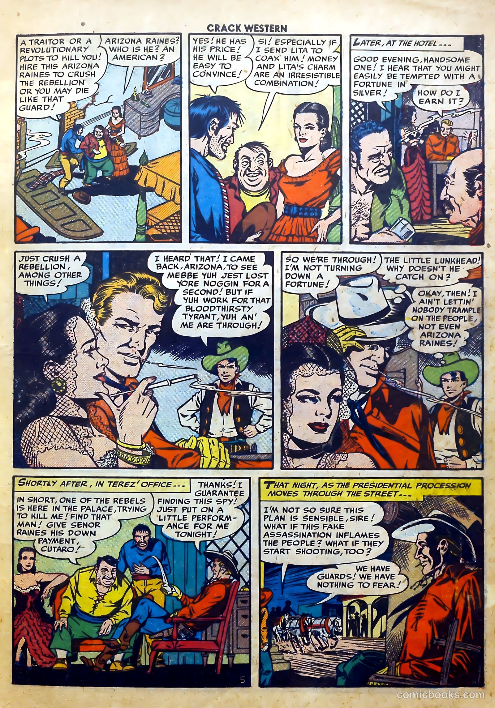 Crack Western #80 (1952) — page 7 of 37