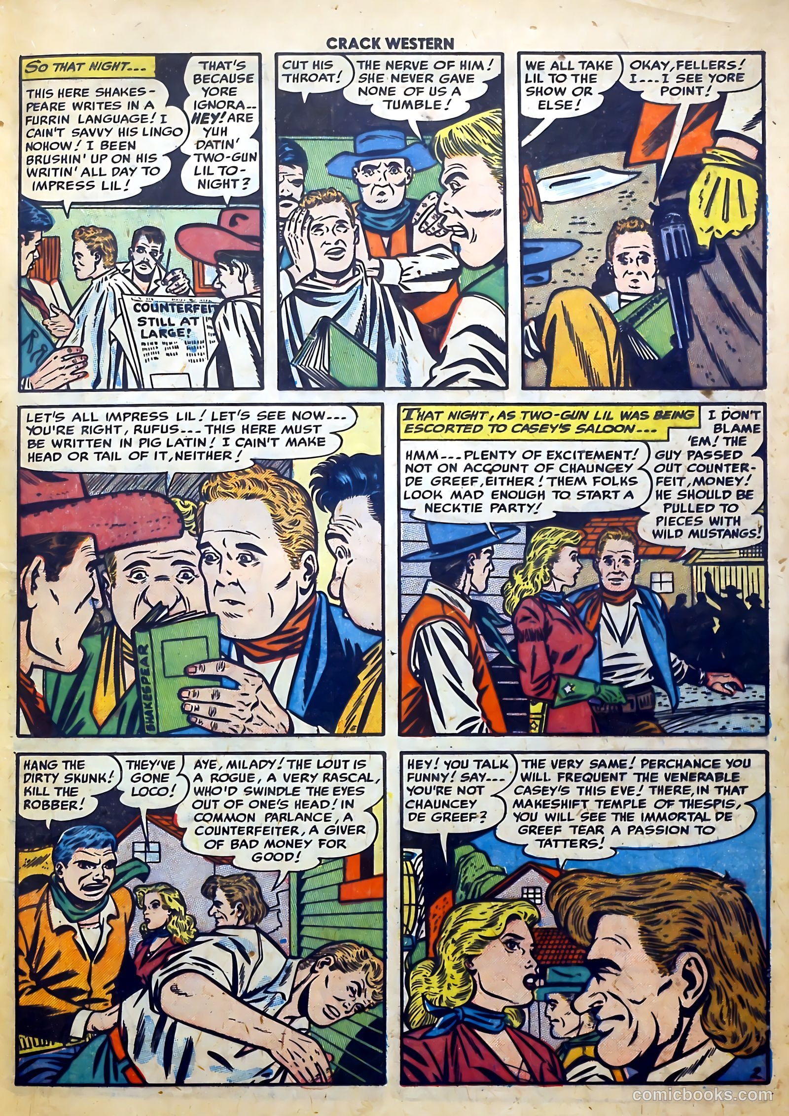 Crack Western #80 (1952) — page 13 of 37