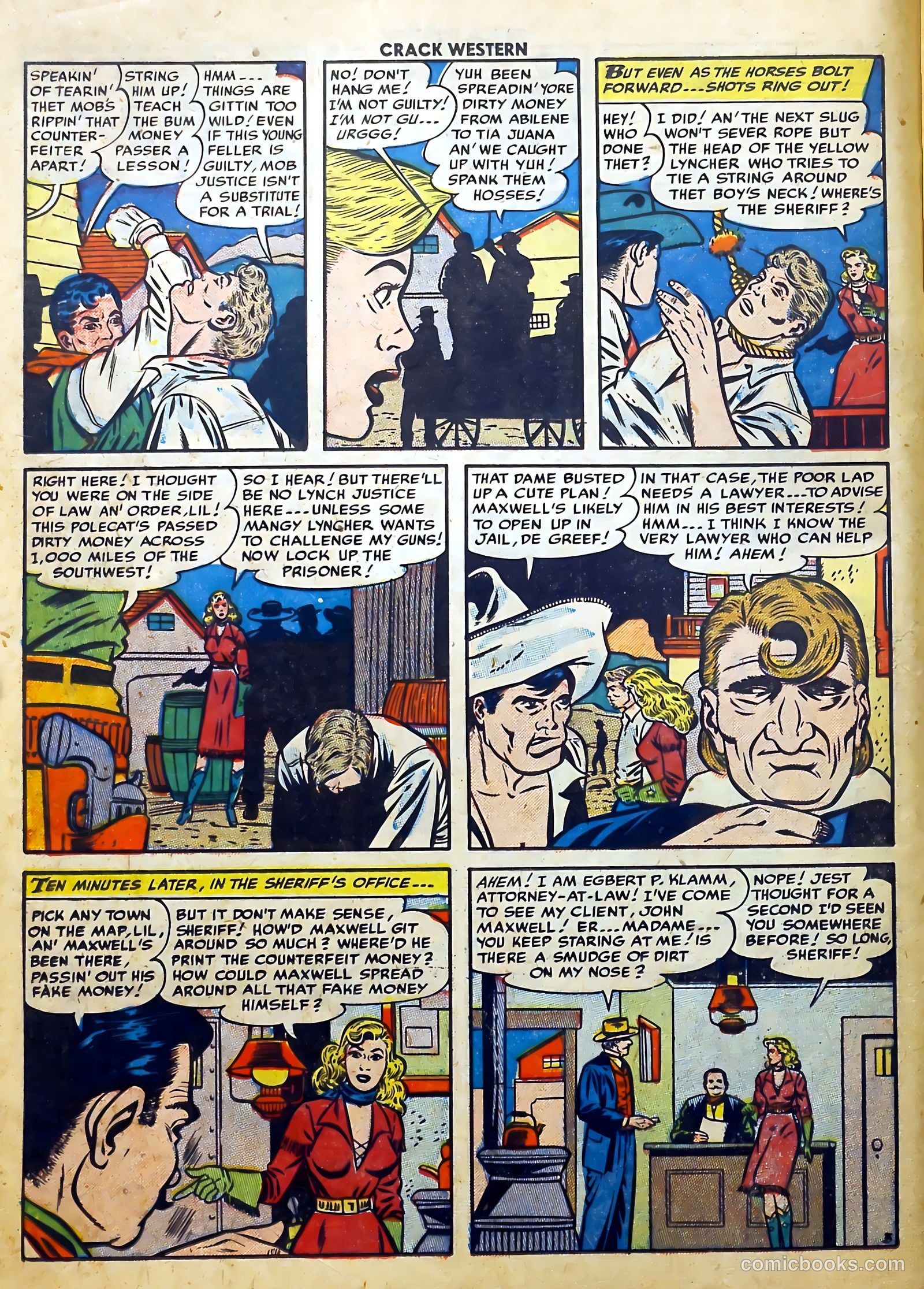Crack Western #80 (1952) — page 14 of 37