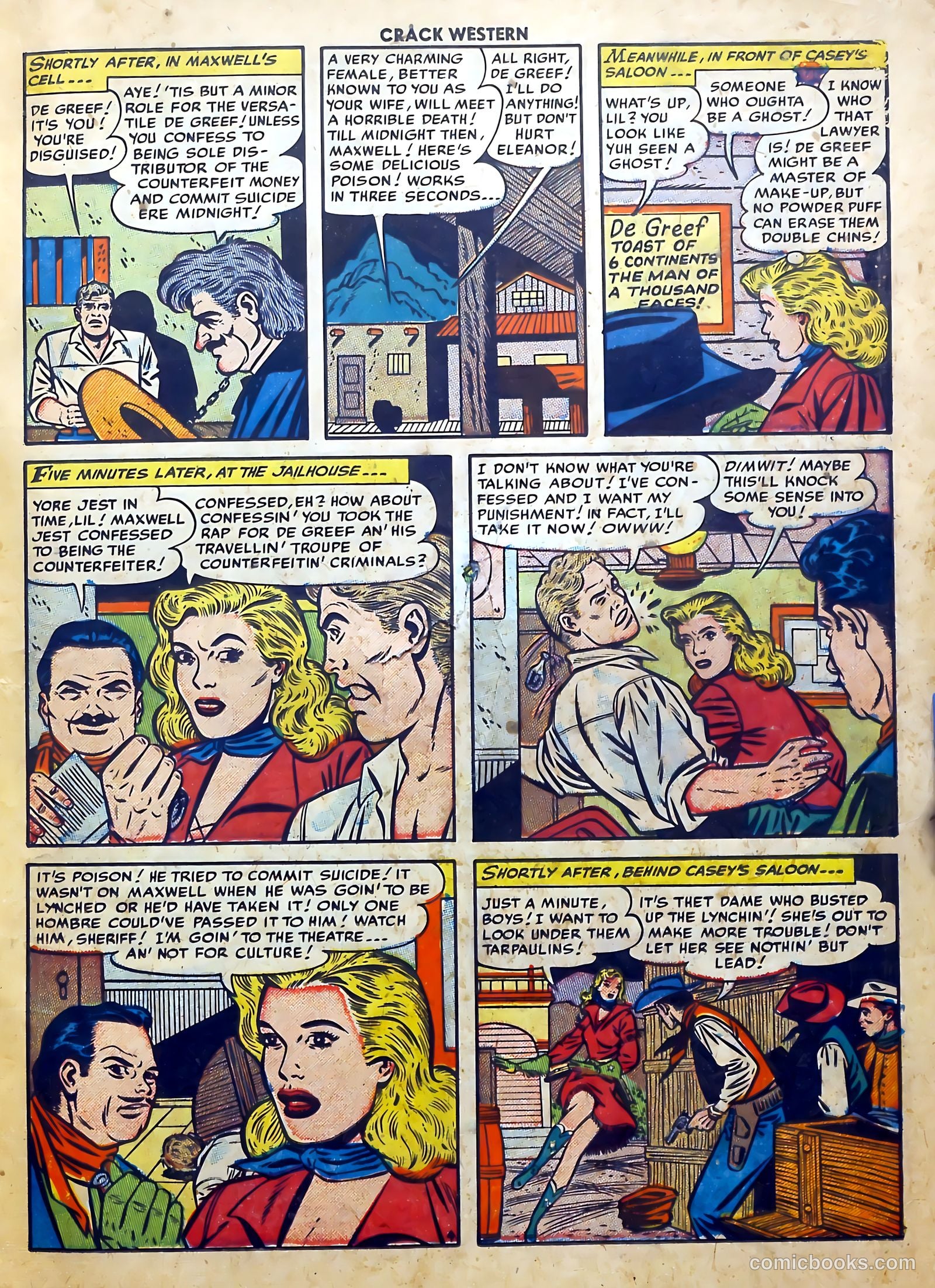 Crack Western #80 (1952) — page 15 of 37