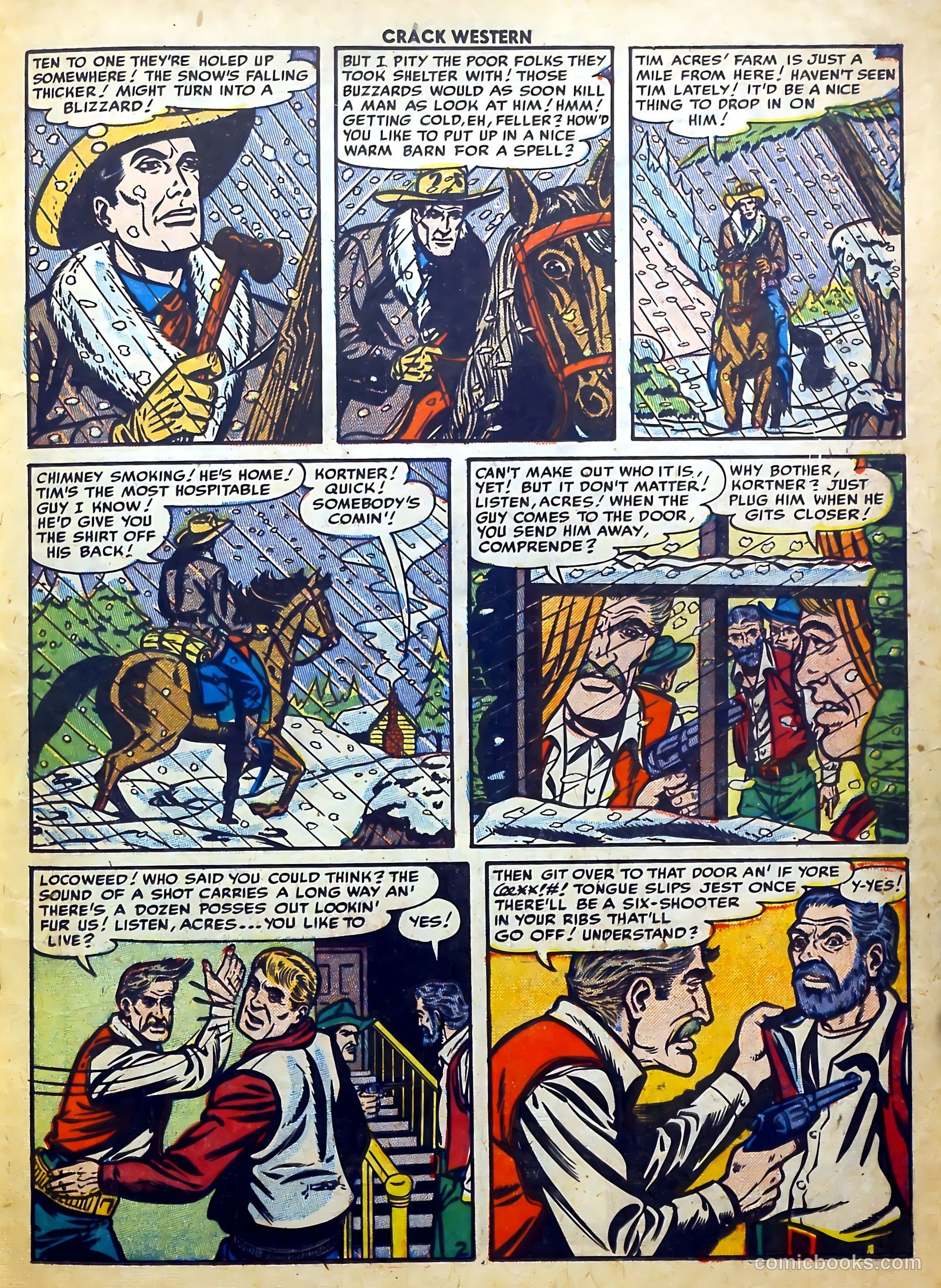 Crack Western #80 (1952) — page 19 of 37