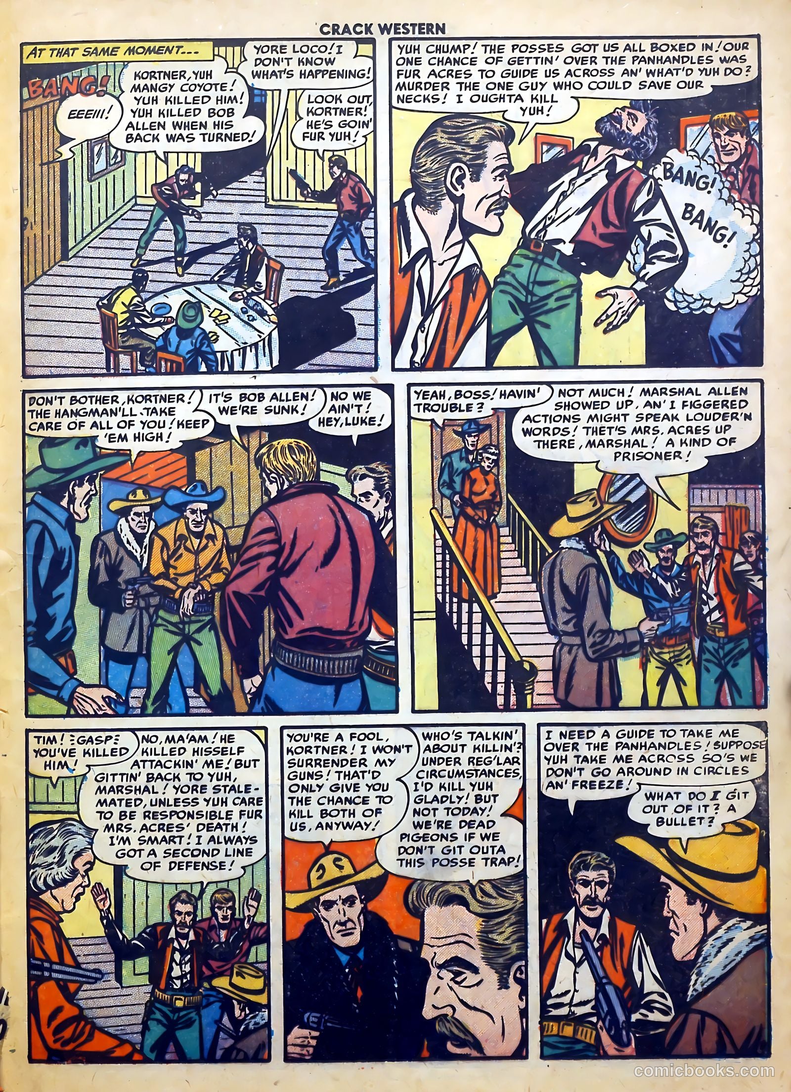 Crack Western #80 (1952) — page 21 of 37