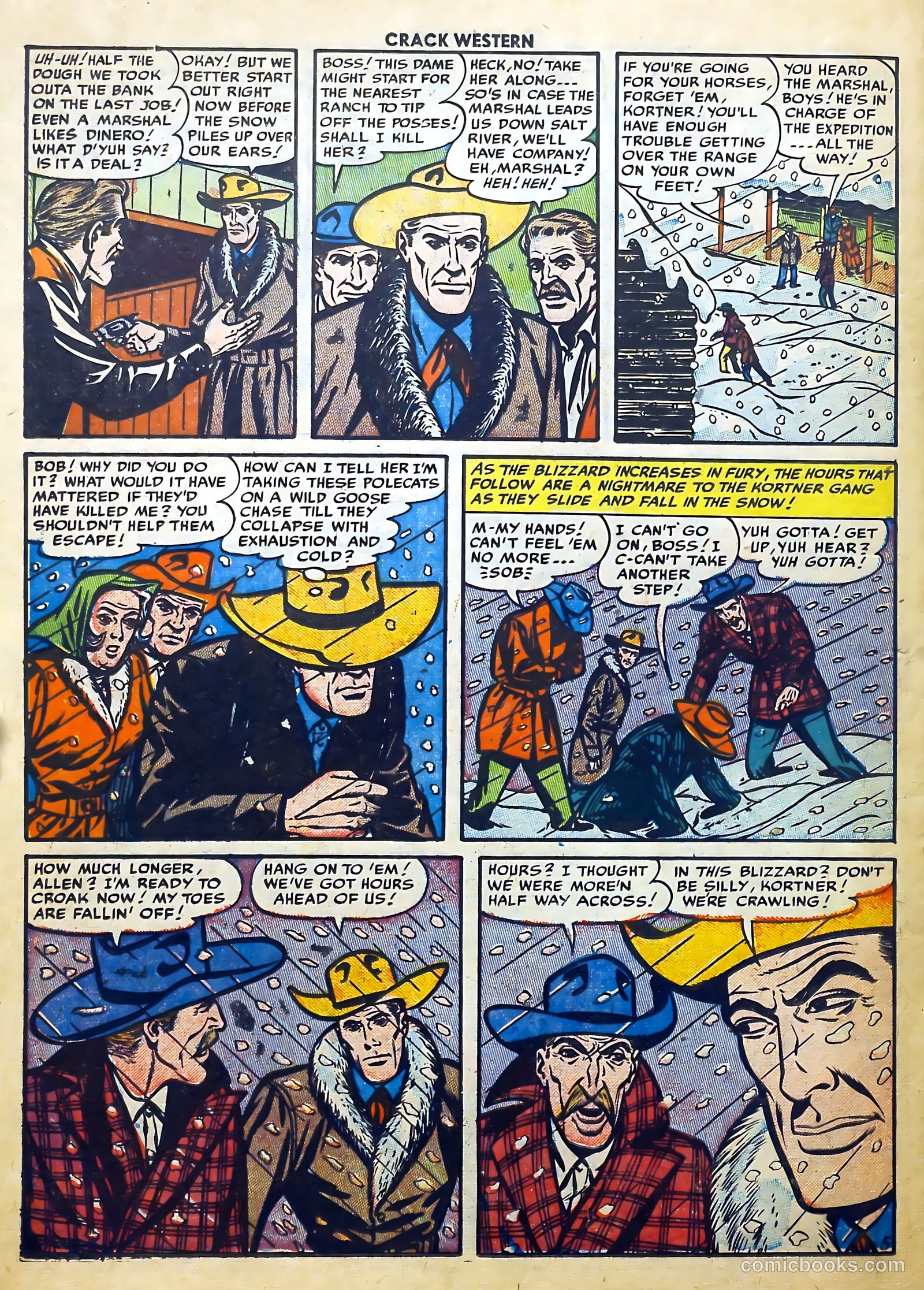 Crack Western #80 (1952) — page 22 of 37