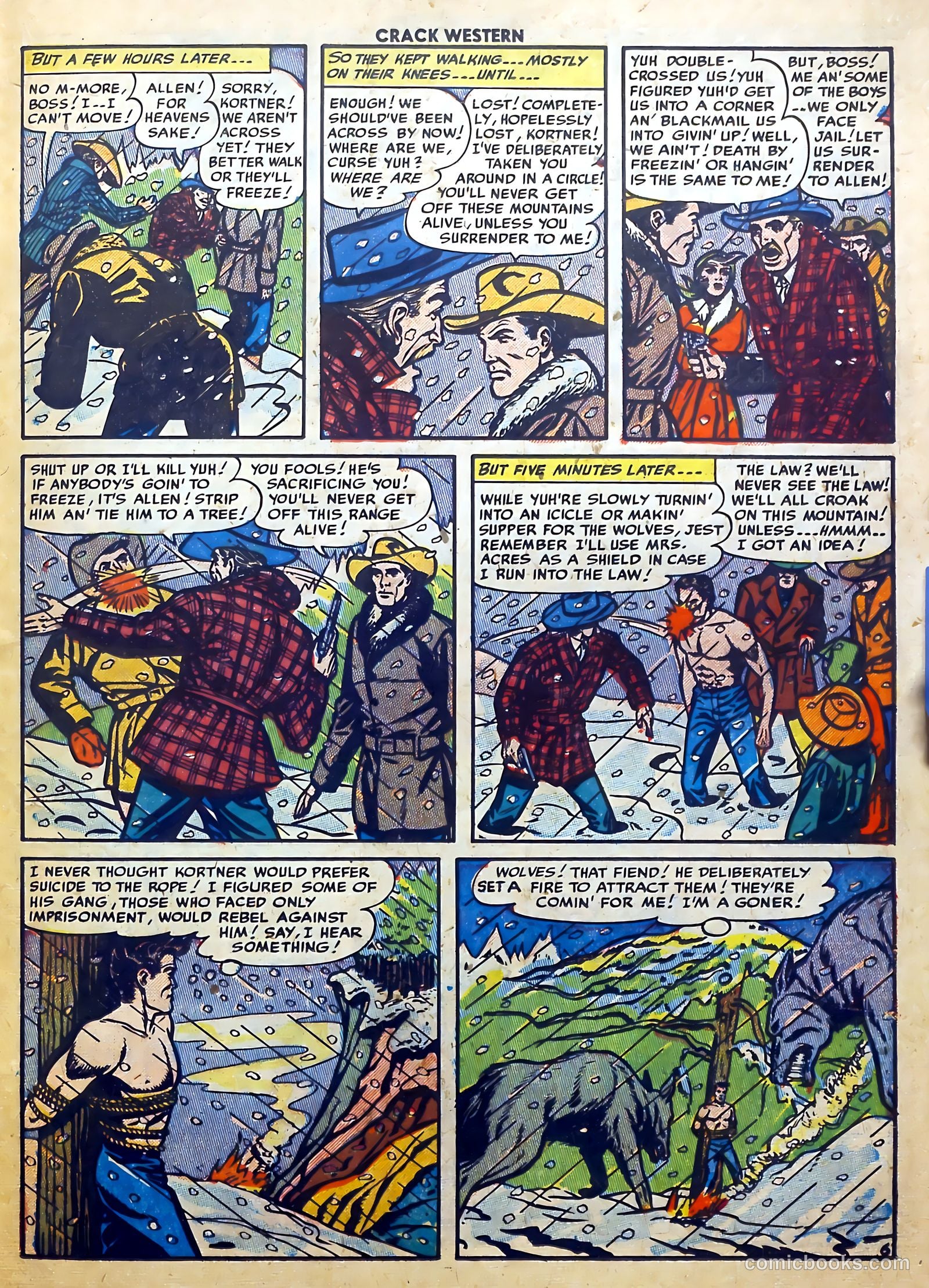 Crack Western #80 (1952) — page 23 of 37