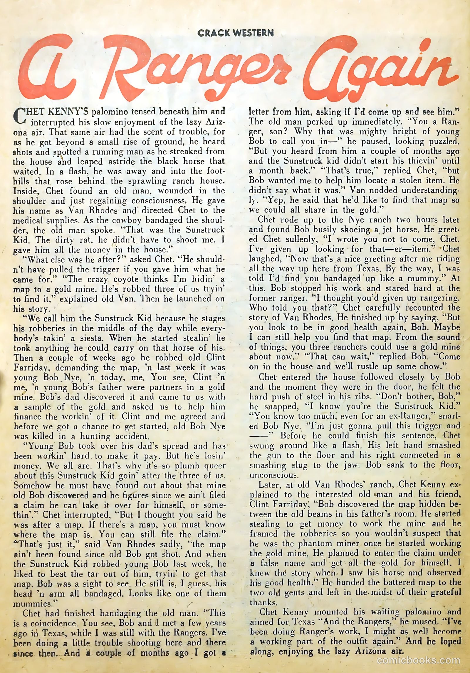Crack Western #80 (1952) — page 26 of 37