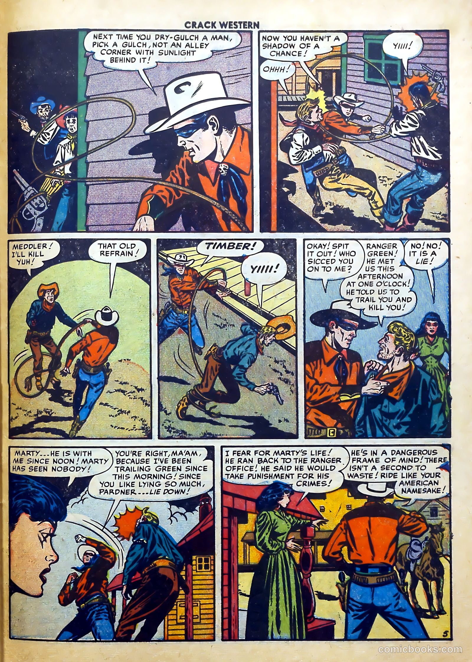 Crack Western #80 (1952) — page 31 of 37