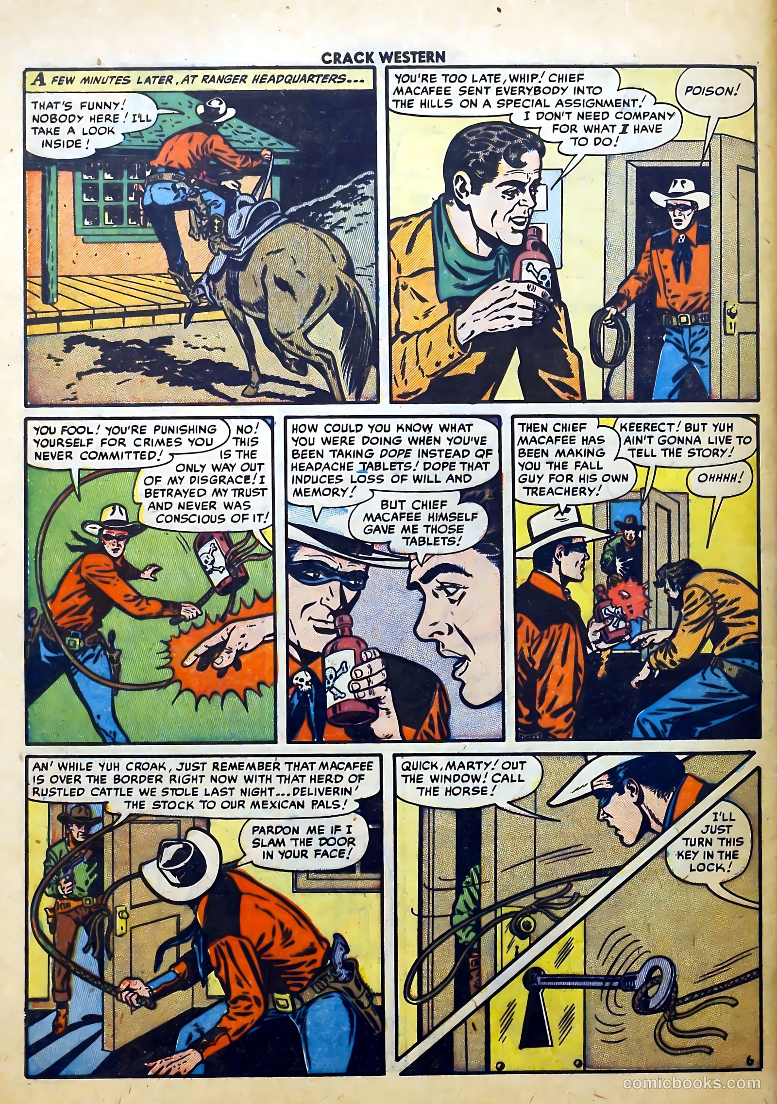 Crack Western #80 (1952) — page 32 of 37