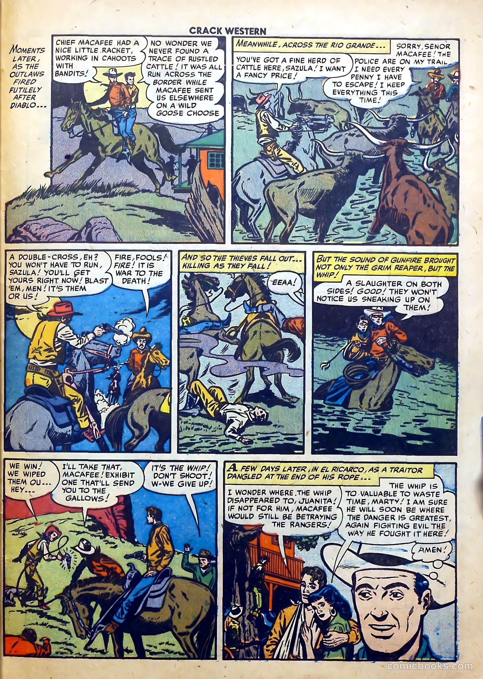 Crack Western #80 (1952) — page 33 of 37