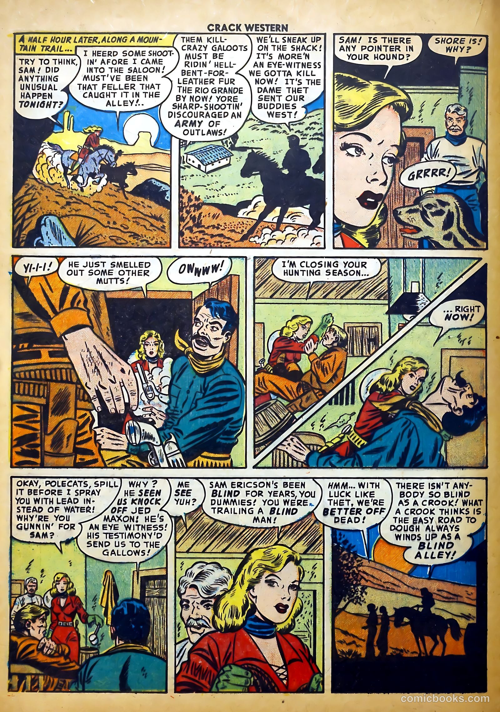 Crack Western #81 (1952) — page 16 of 37