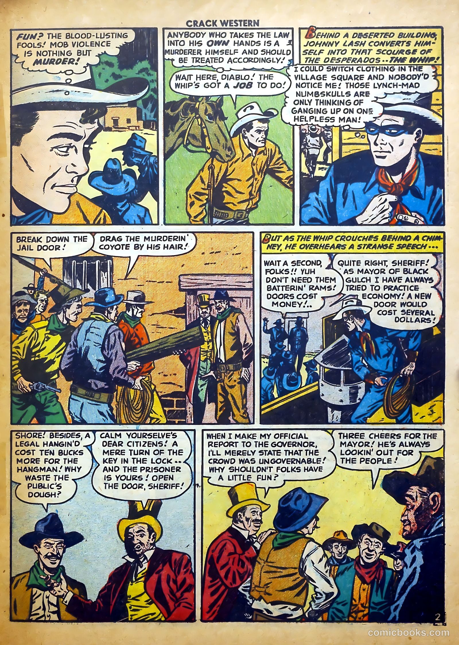 Crack Western #81 (1952) — page 19 of 37