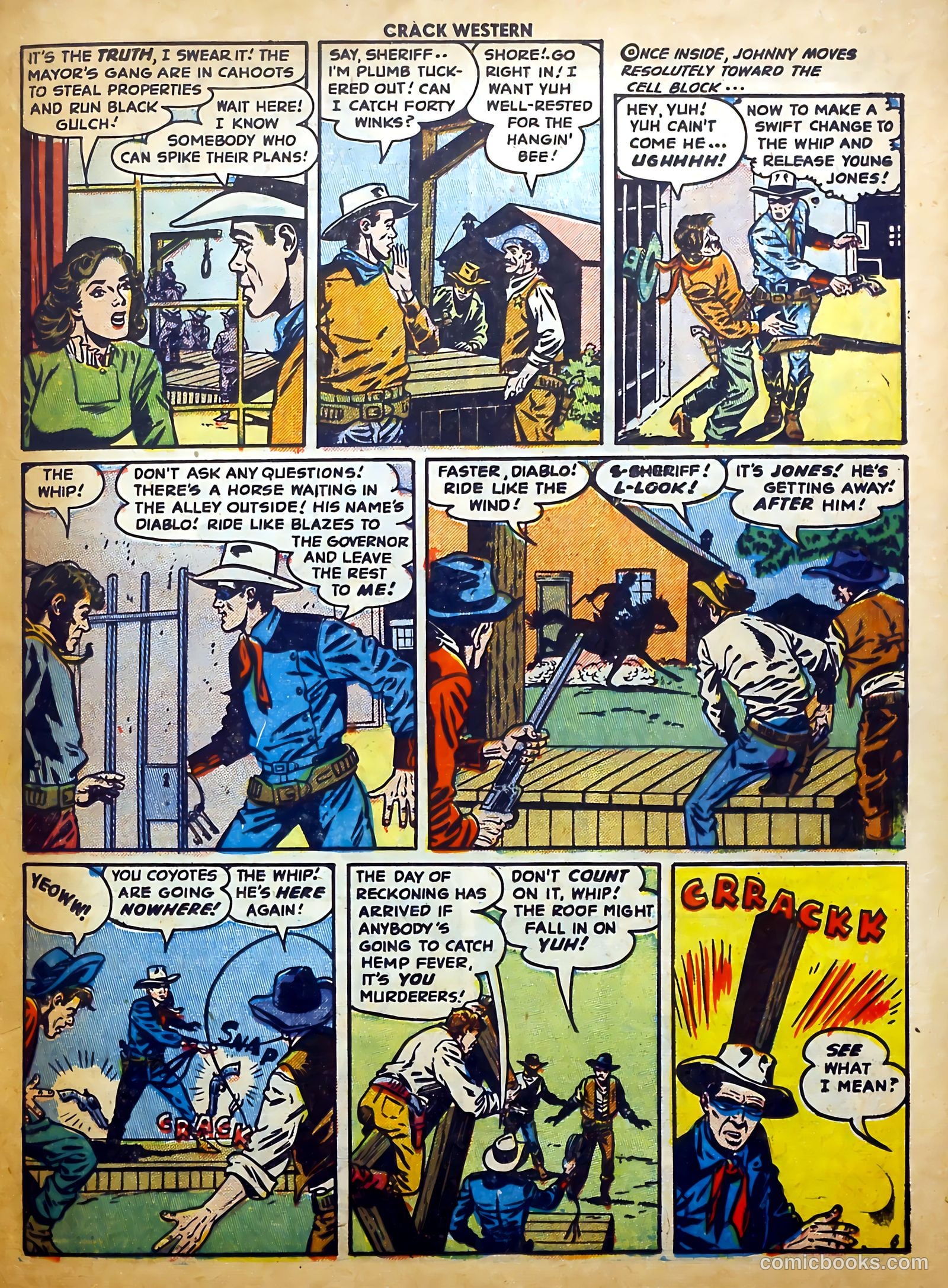 Crack Western #81 (1952) — page 23 of 37
