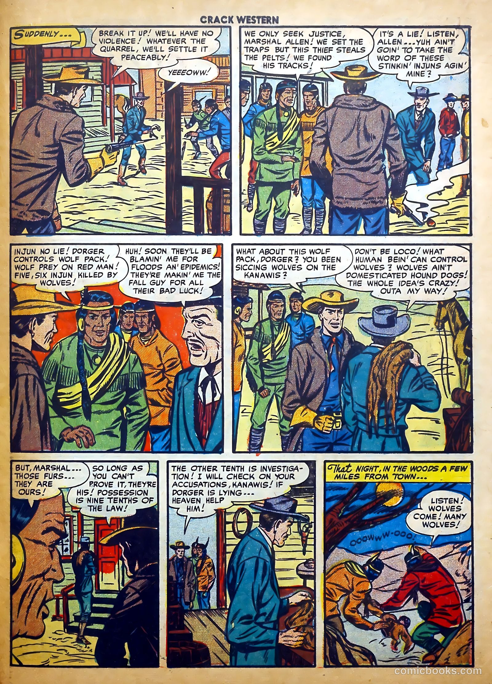 Crack Western #81 (1952) — page 27 of 37