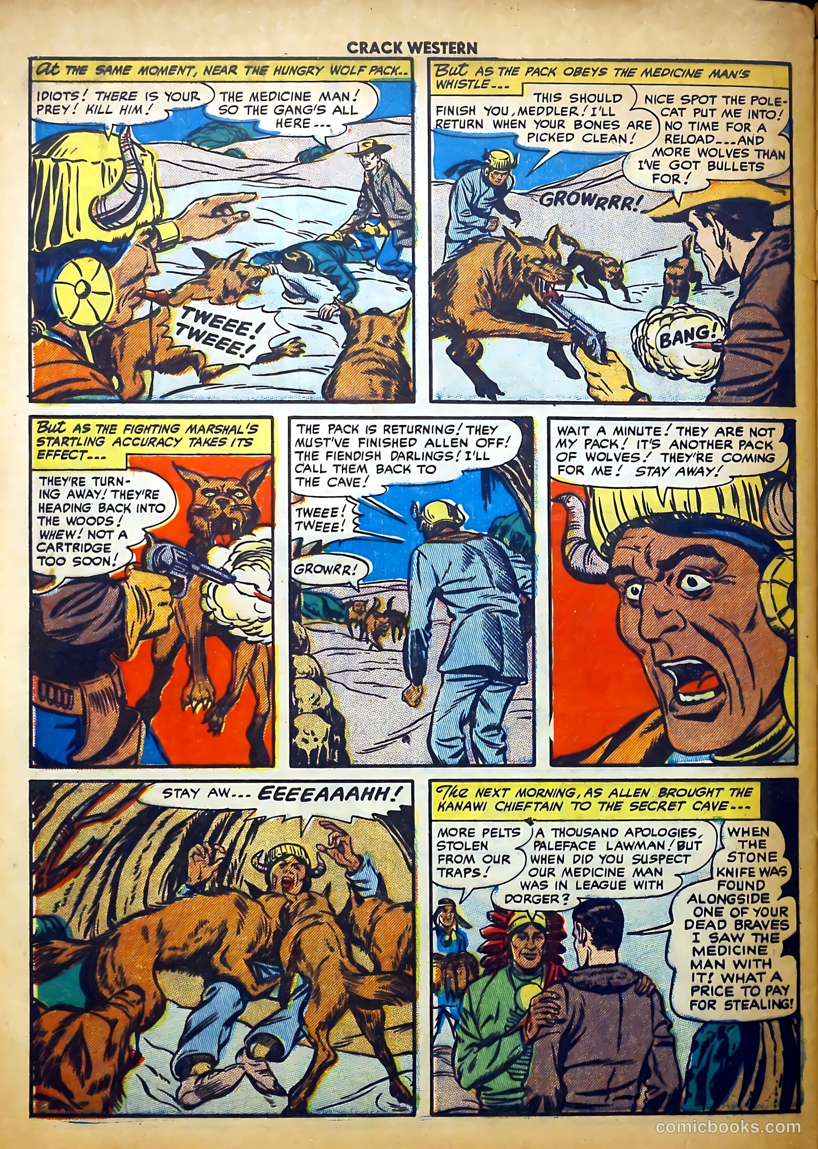 Crack Western #81 (1952) — page 32 of 37