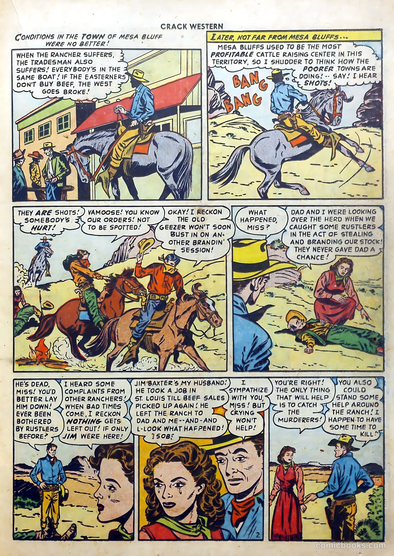 Crack Western #82 (1953) — page 19 of 36