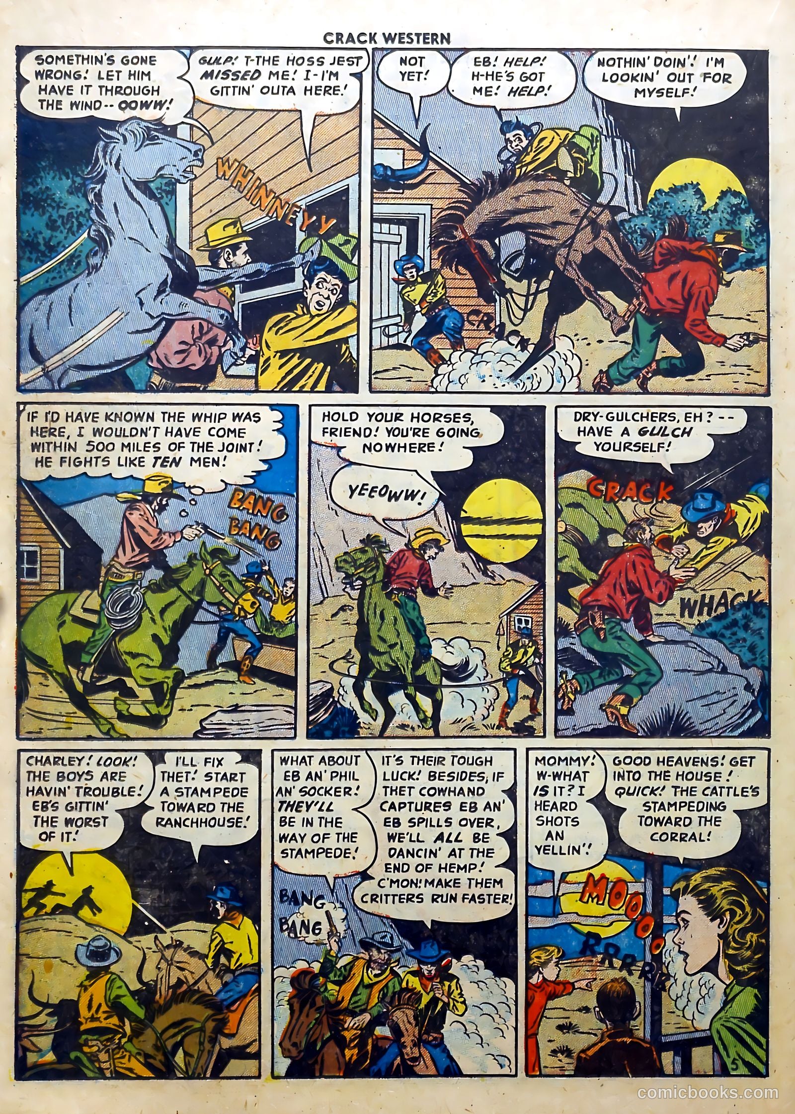 Crack Western #82 (1953) — page 22 of 36