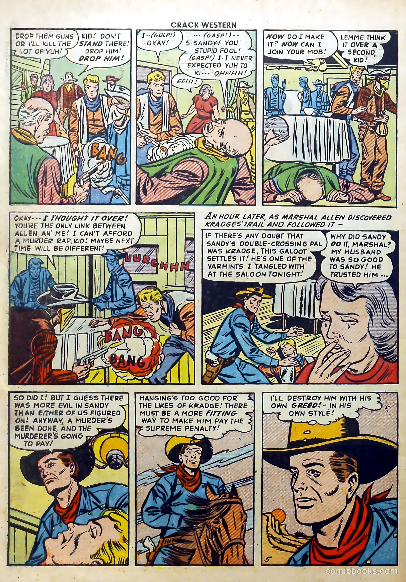 Crack Western #82 (1953) — page 30 of 36