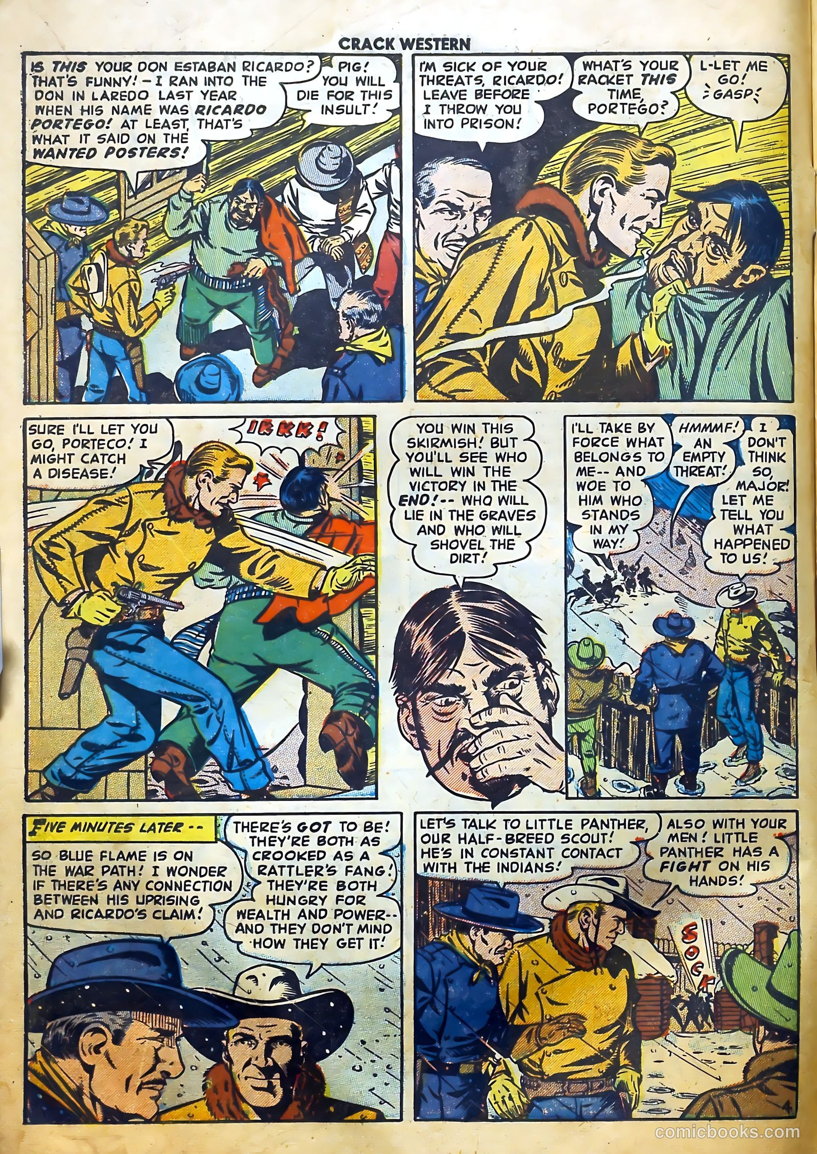Crack Western #83 (1953) — page 6 of 36