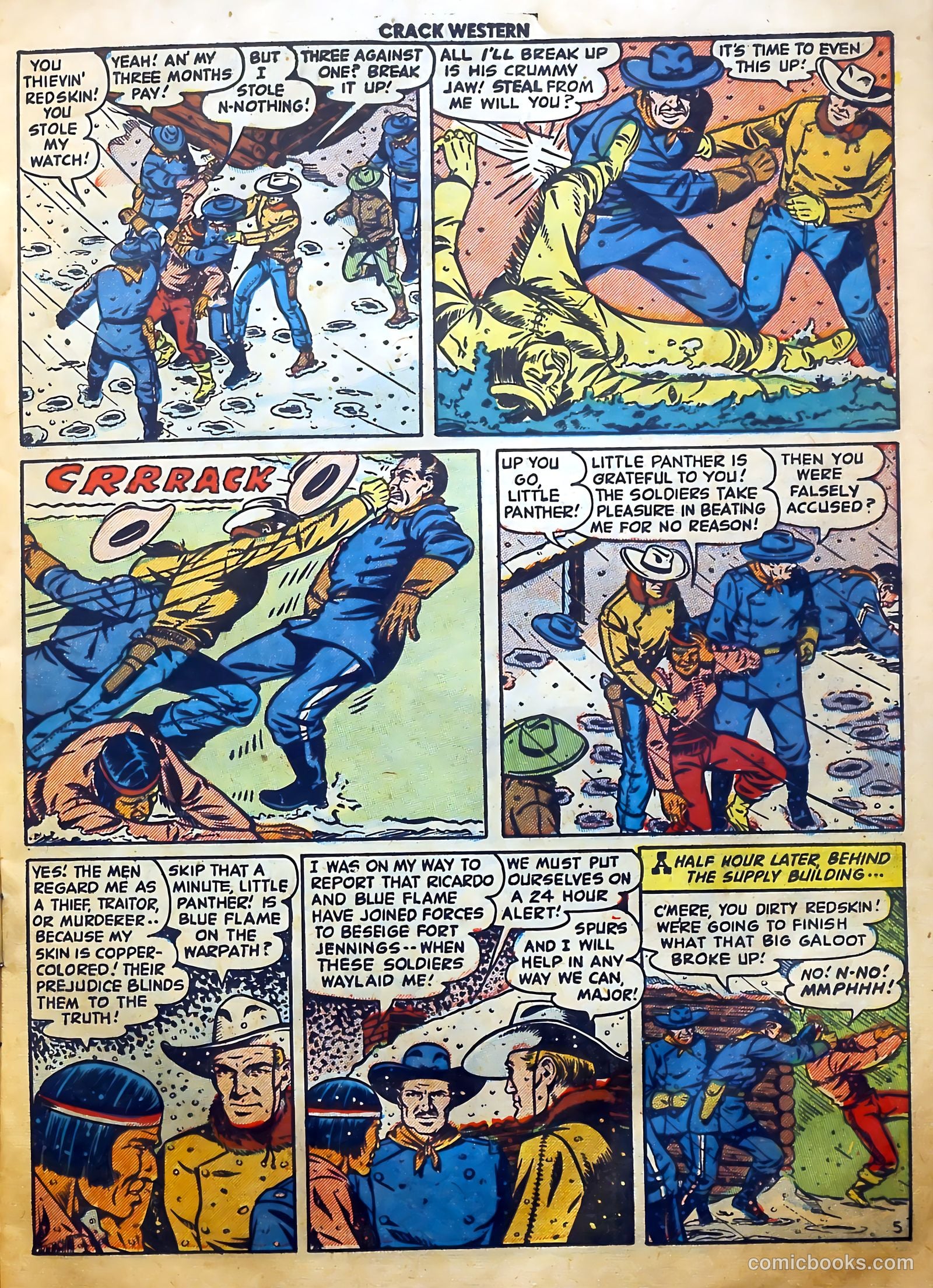 Crack Western #83 (1953) — page 7 of 36