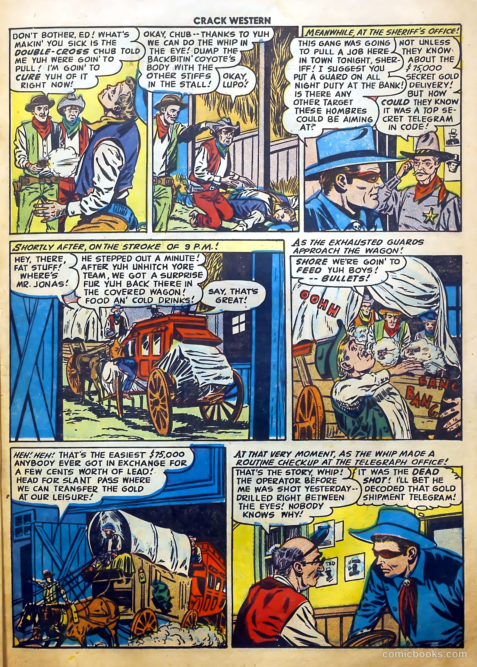 Crack Western #83 (1953) — page 23 of 36