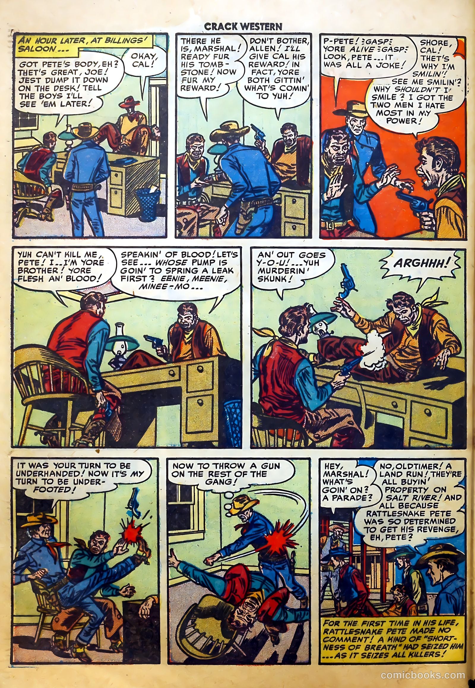 Crack Western #83 (1953) — page 32 of 36
