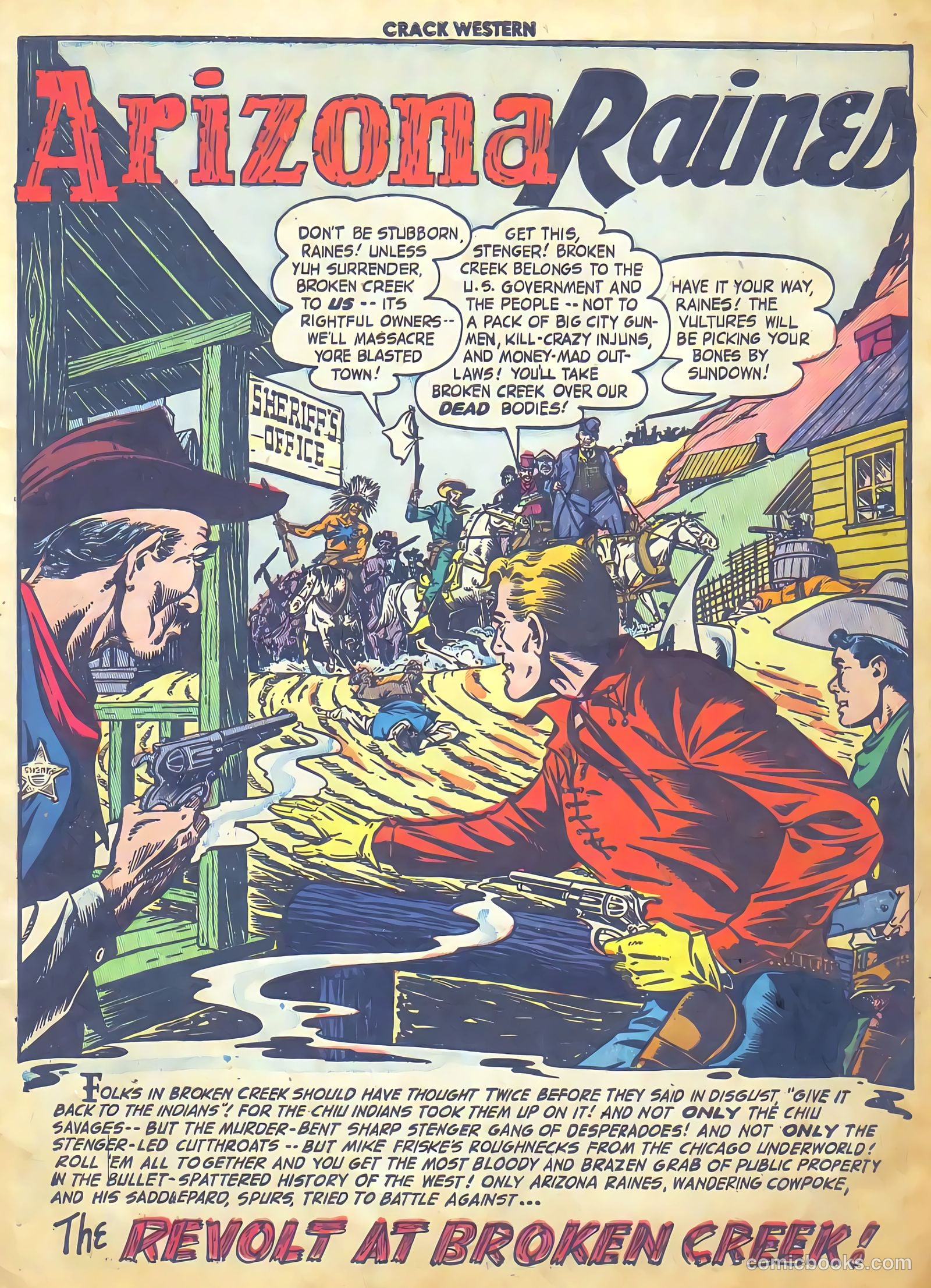 Crack Western #84 (1953) — page 3 of 36