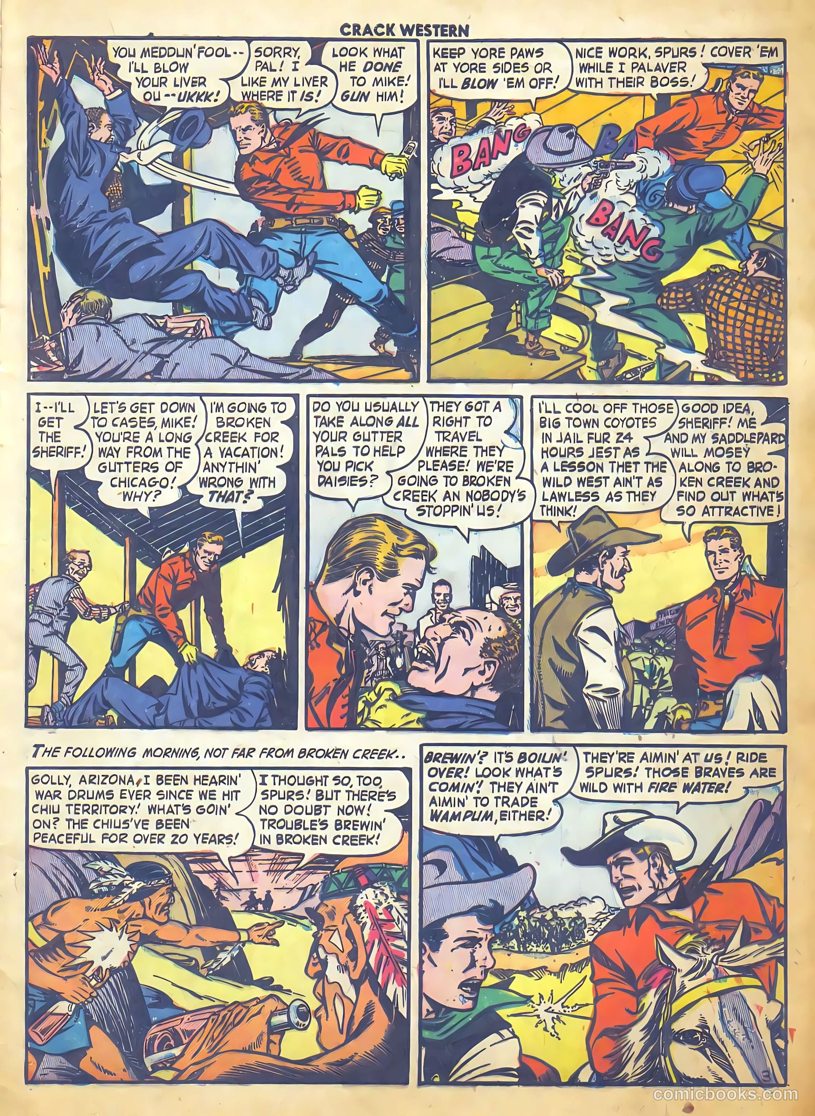 Crack Western #84 (1953) — page 5 of 36