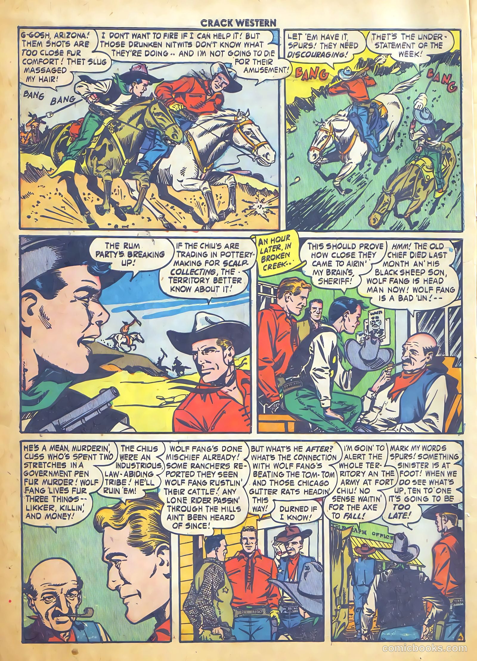 Crack Western #84 (1953) — page 6 of 36